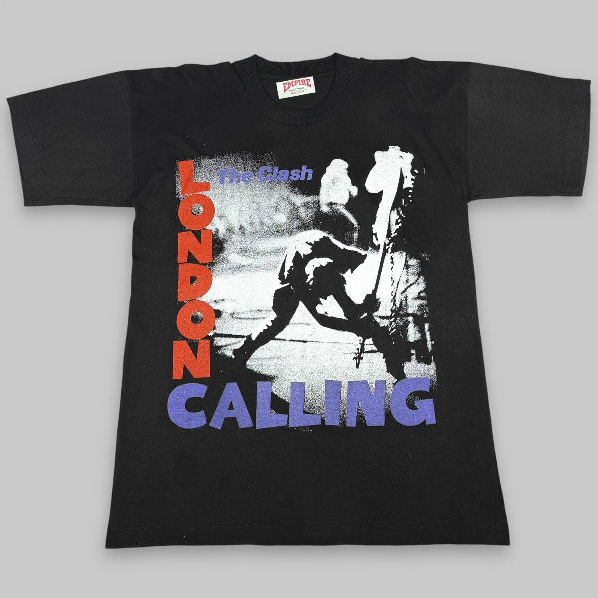 Band Tees Vintage 80s/90s The Clash London Calling Empire DS T Shirt Size US L / EU 52-54 / 3 - 3 Thumbnail