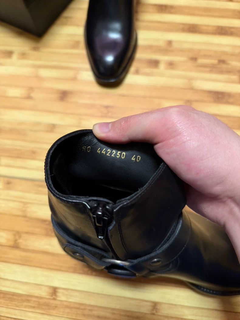 Yves Saint Laurent Saint Laurent 16 FW 6 cm Hoop Chelsea Boots 2502-Nextarrow Size US 7 / EU 40 - 5 Thumbnail