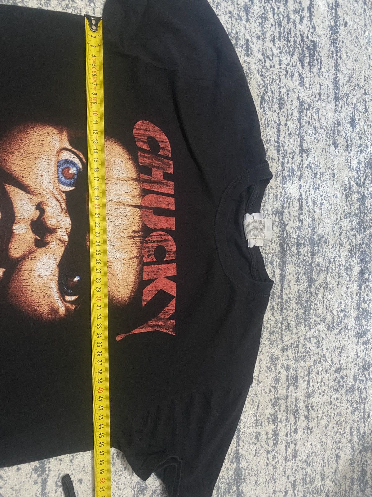 Expert Horror Chucky doll horror wanna play movie tee y2k Size US S / EU 44-46 / 1 - 6 Thumbnail
