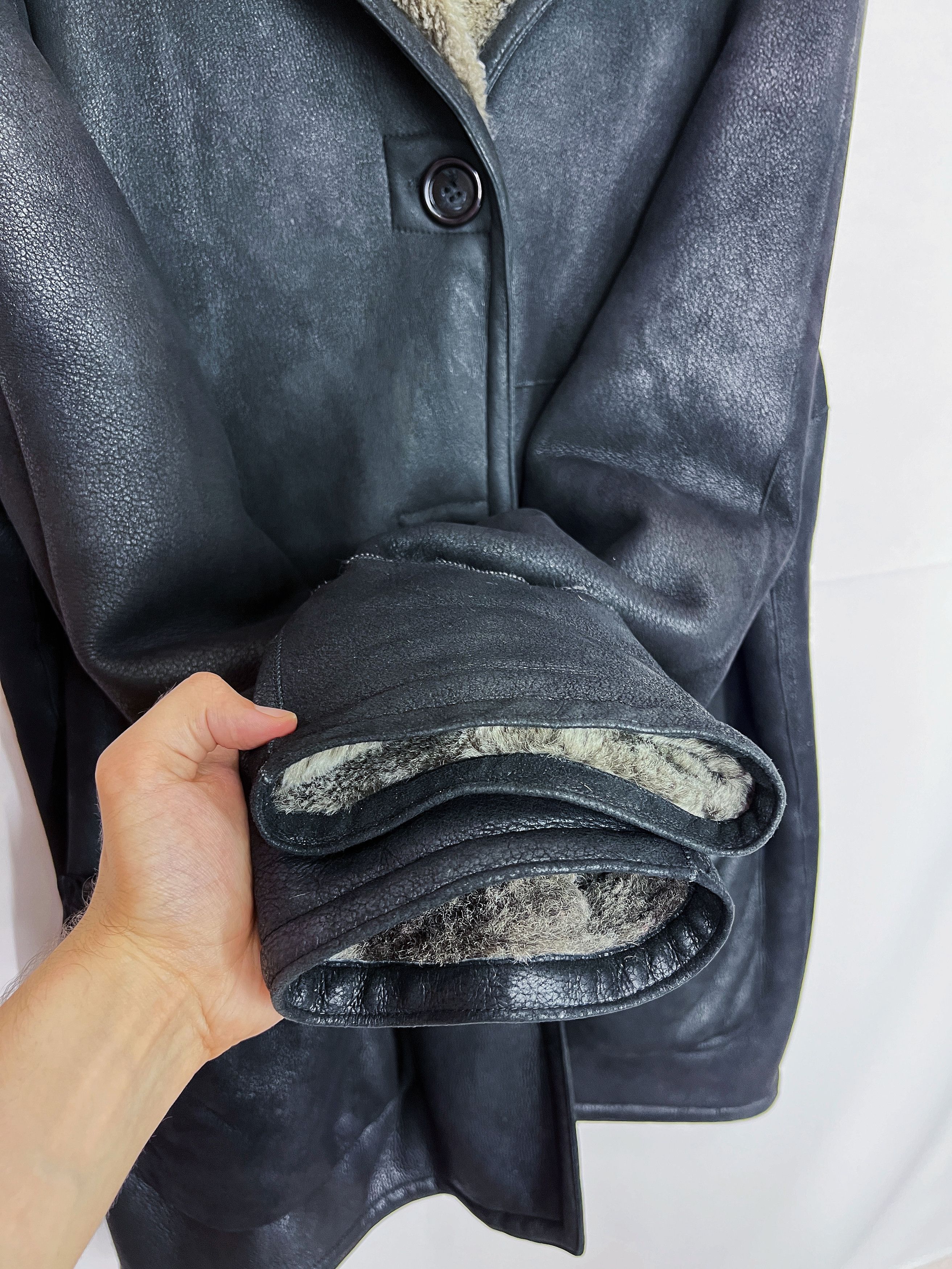 SERAPHIN Seraphin France Mouton Shearling Leather Jacket RRP 7200$ Size US L / EU 52-54 / 3 - 16 Thumbnail