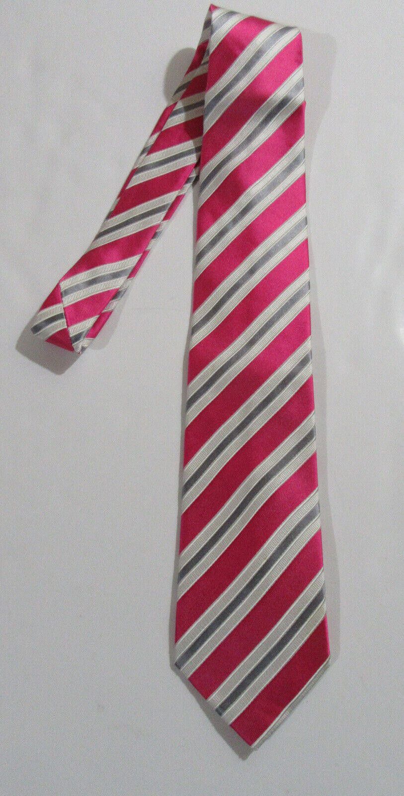 Designer Donald J. Trump Signature Collection Necktie Striped Size ONE SIZE - 1 Thumbnail