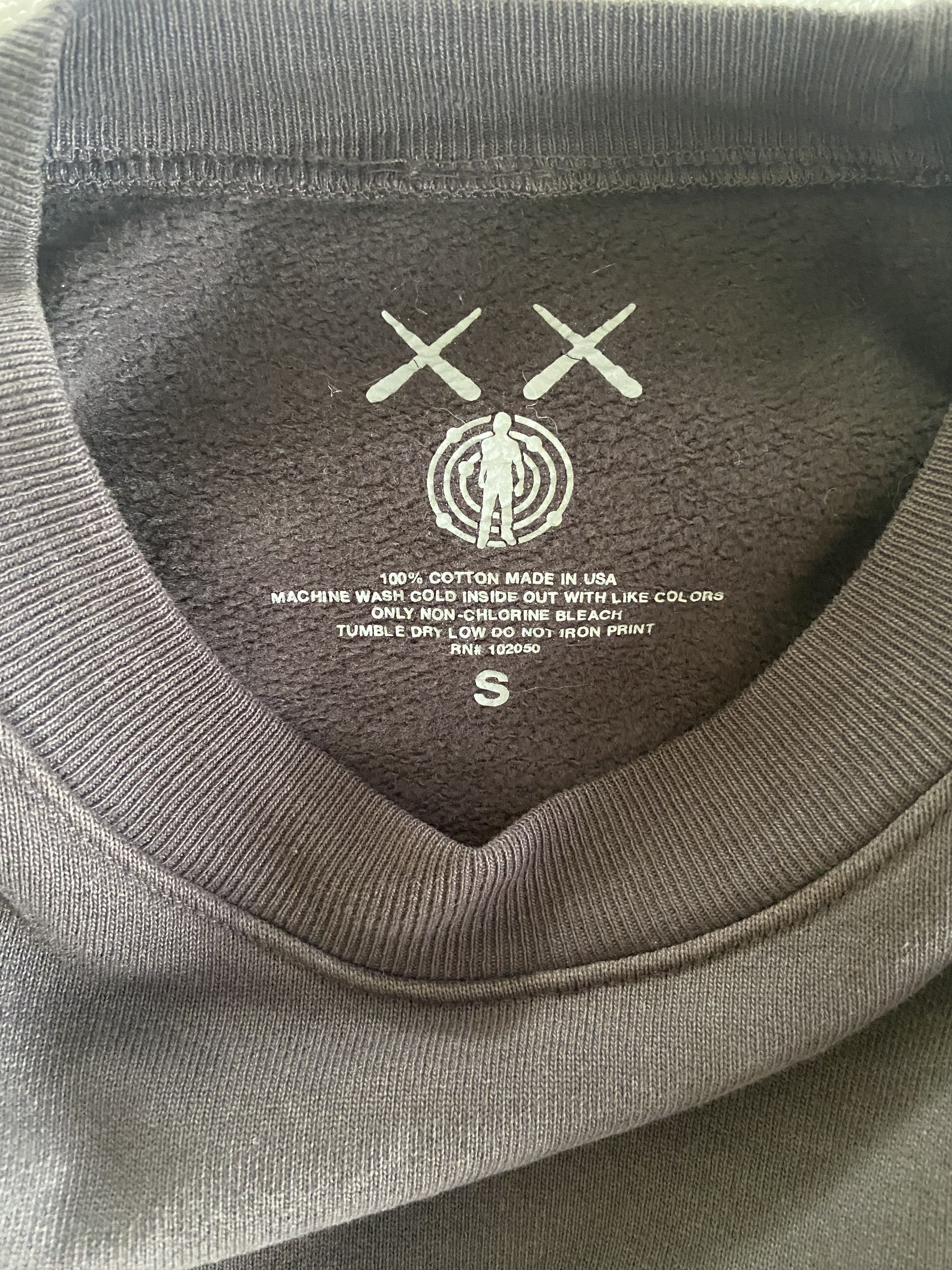 Kaws × Kid Cudi KAWS For Kid Cudi Moon Man Back Print Crewneck Sweatshirt Size US S / EU 44-46 / 1 - 4 Thumbnail