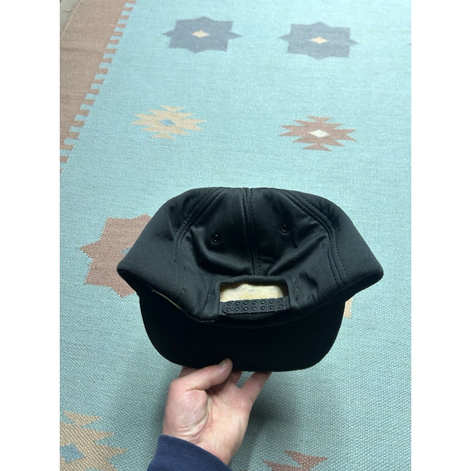 GAS VINTAGE GAS SnapBack Hat Cap Valley Petroleum Michigan Oil Gas Black Gold Adjustable Men Size ONE SIZE - 4 Thumbnail
