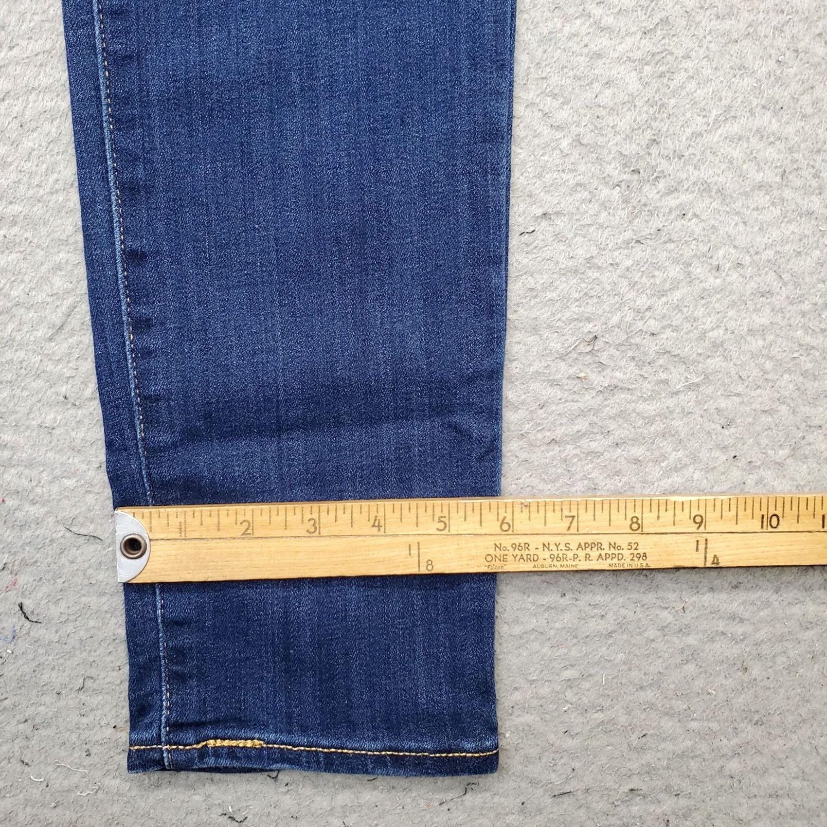 Levi's Levi's Jeans Womens 30/30 Blue Denim Stellar Stretch Mid-Rise 311 Shaping Skinny Jeans Size 30" / US 8 / IT 44 - 5 Thumbnail