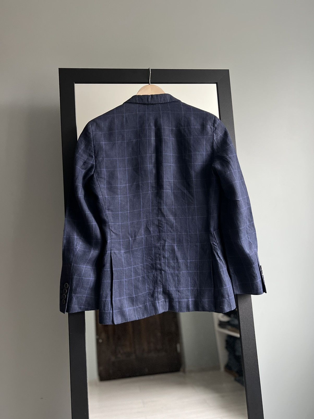 Hackett Hackett London 100% Linen Blazer Jacket Size 34R - 8 Thumbnail