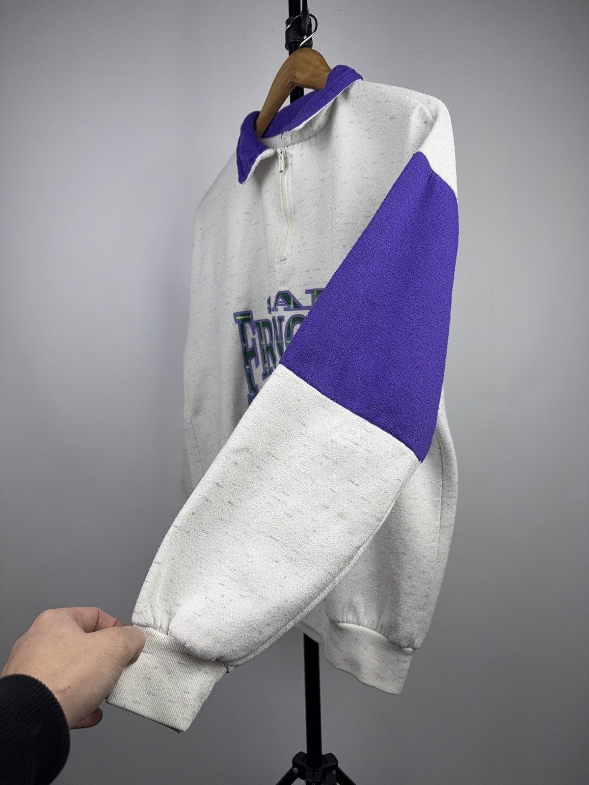 Vintage Vntg 80s San Francisco Golden Gate Bridge 1/4 Zip Sweatshirt Size US M / EU 48-50 / 2 - 7 Thumbnail