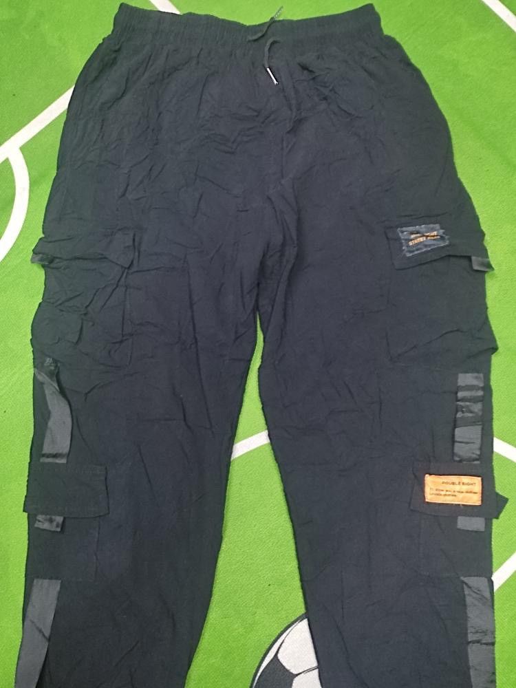 Japanese Brand DOUBLE EIGHT MULTIPOCKET PUNK STYLE BONDAGE JOGGER Size US 32 / EU 48 - 6 Thumbnail