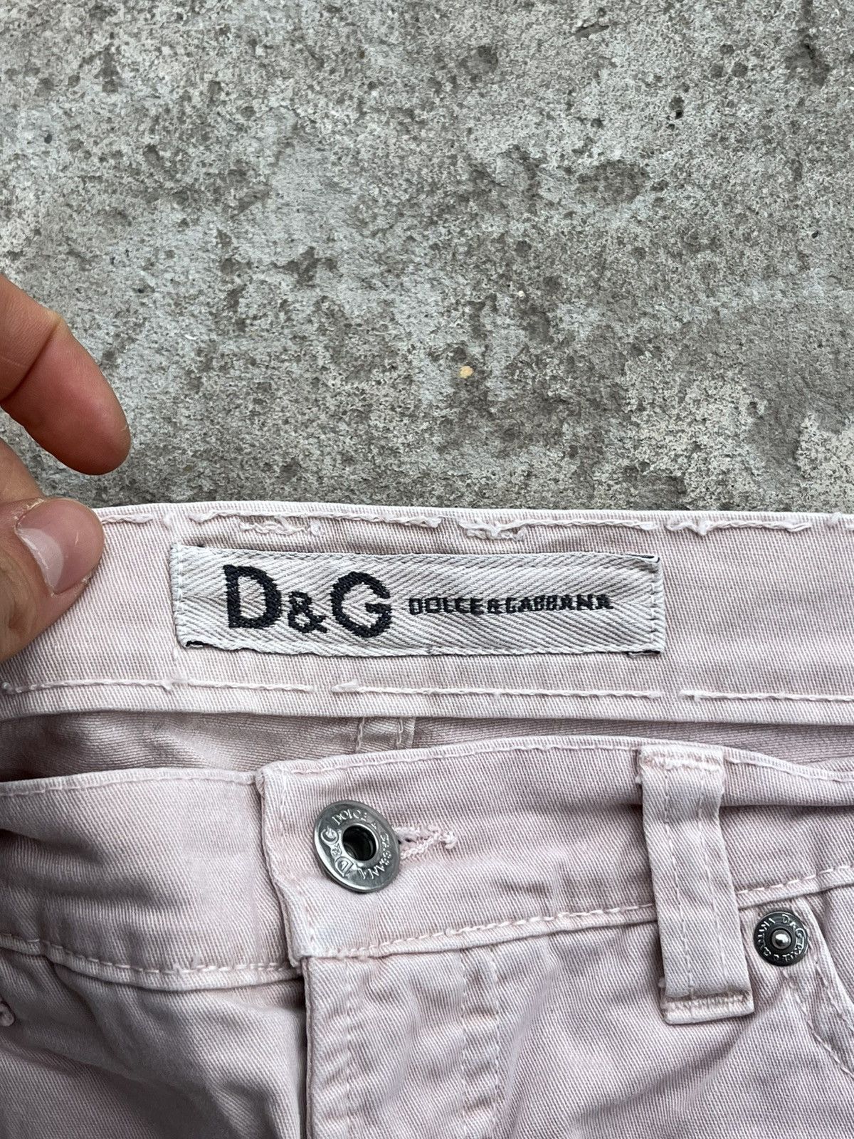 Dolce & Gabbana Dolce & Gabbana Flared Boot Cut Vintage Big Logo Pants Jeans Size 29" - 15 Thumbnail