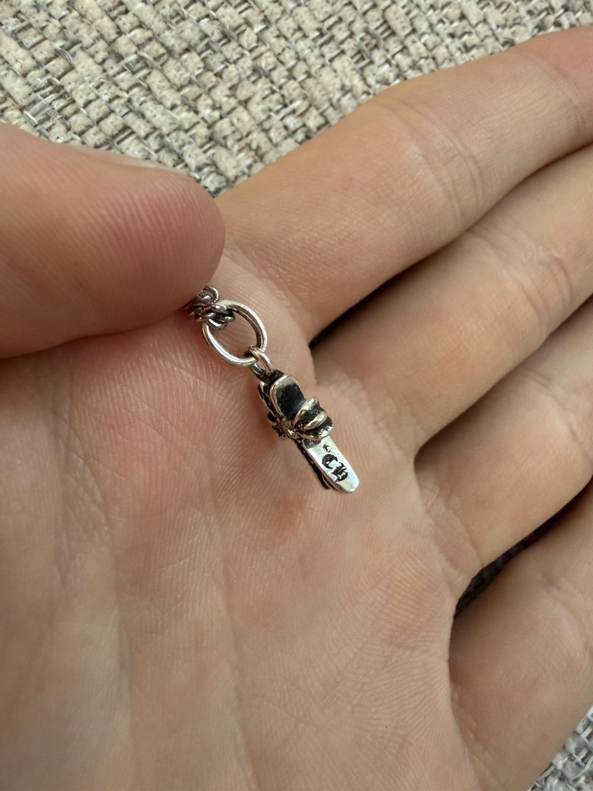 Chrome Hearts Chrome Hearts Babyfat Pendant With Diamonds Size ONE SIZE - 11 Thumbnail