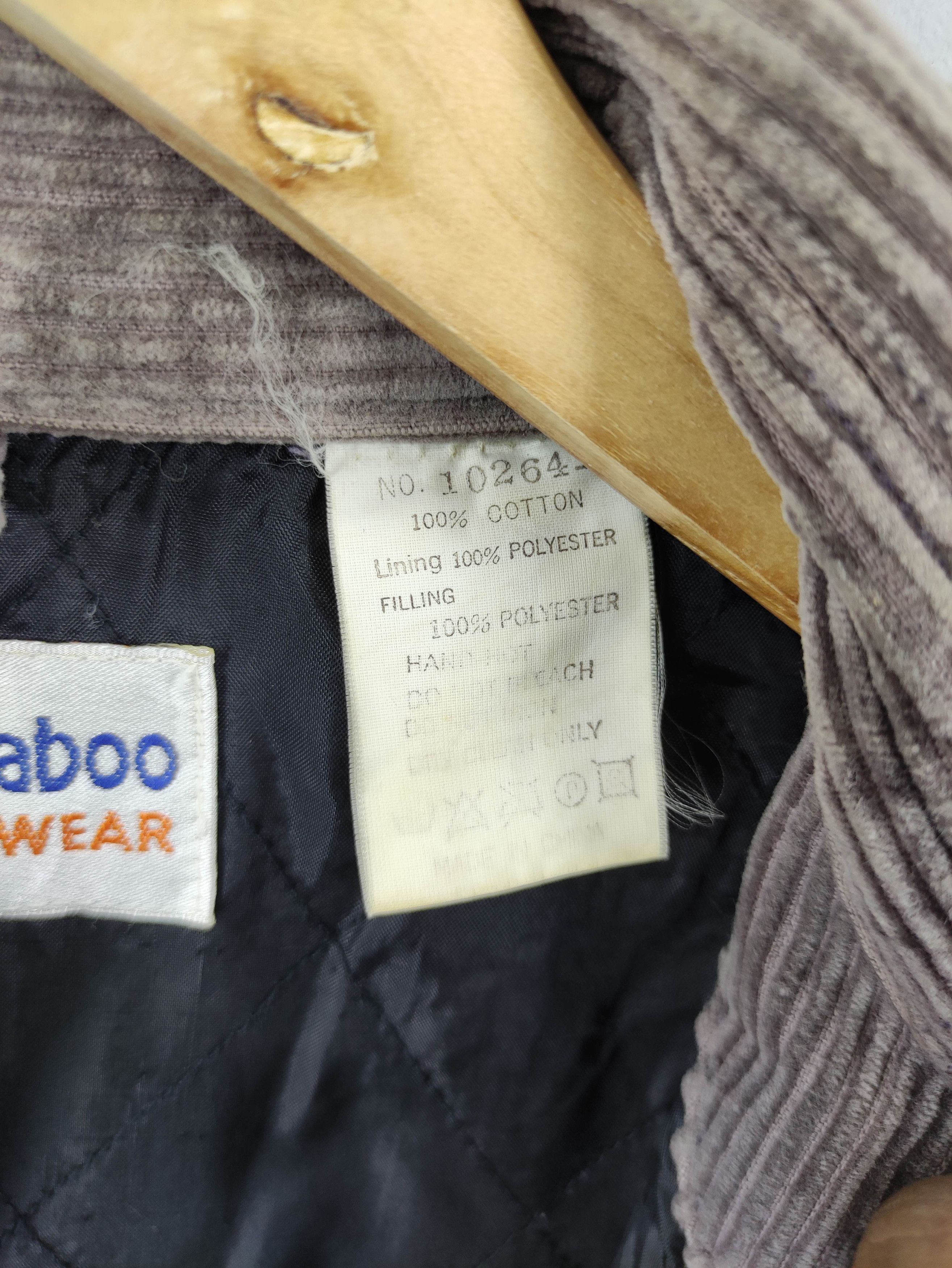 Japanese Brand Vintage Peakaboo Surf Wear Cuduroy Jacket Zipper Size US L / EU 52-54 / 3 - 6 Thumbnail