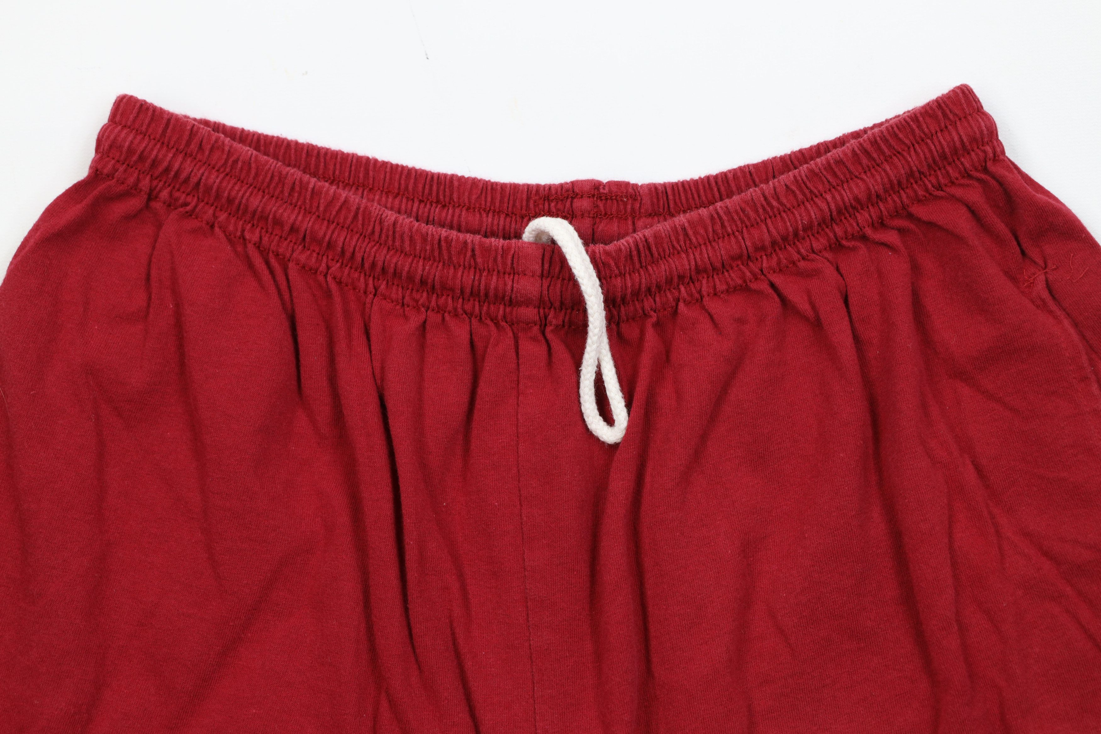 Vintage Vintage 90s Bike Blank Above Knee Shorts Red Cotton USA Size US 34 / EU 50 - 2 Thumbnail