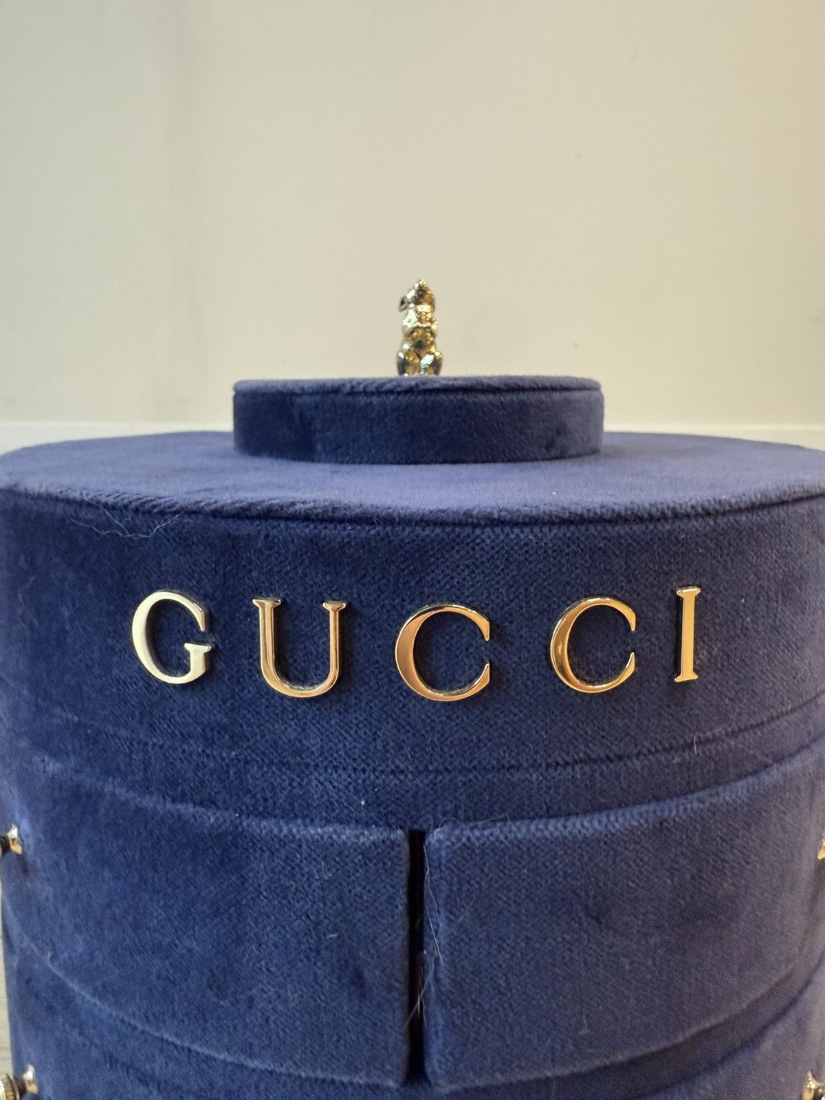 Gucci Gucci Mid Autumn Festival Velvet Navy Jewellery Box Size ONE SIZE - 2 Thumbnail