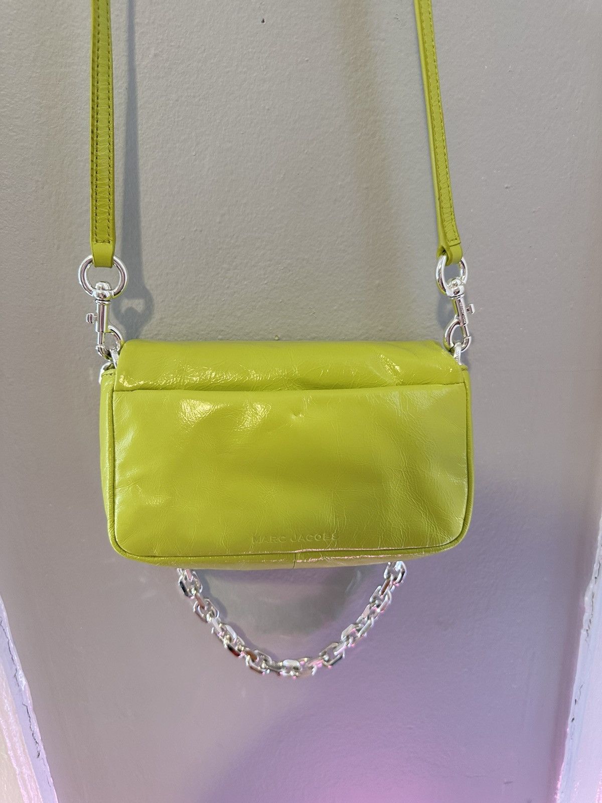 Marc Jacobs Marc Jacobs Green Mini 'J Marc Pillow' Bag Size ONE SIZE - 2 Thumbnail