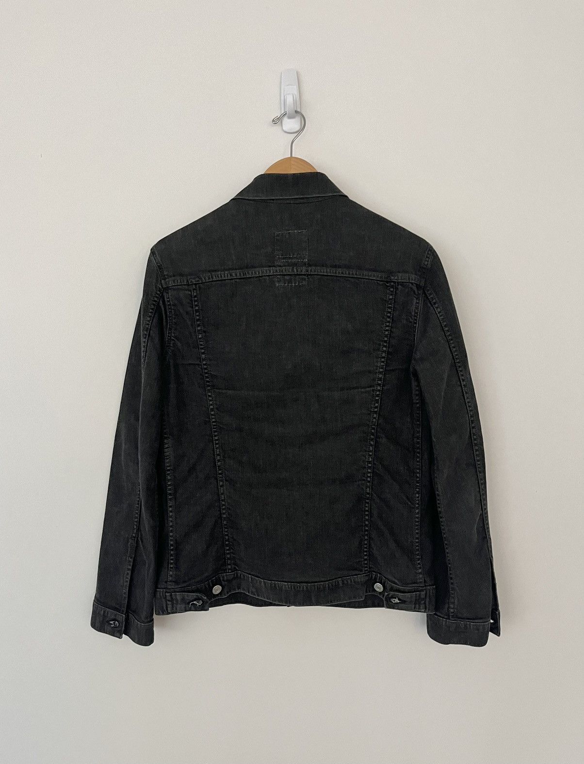 Helmut Lang SS04 "Dragonfly" elastic denim trucker Size US M / EU 48-50 / 2 - 2 Thumbnail