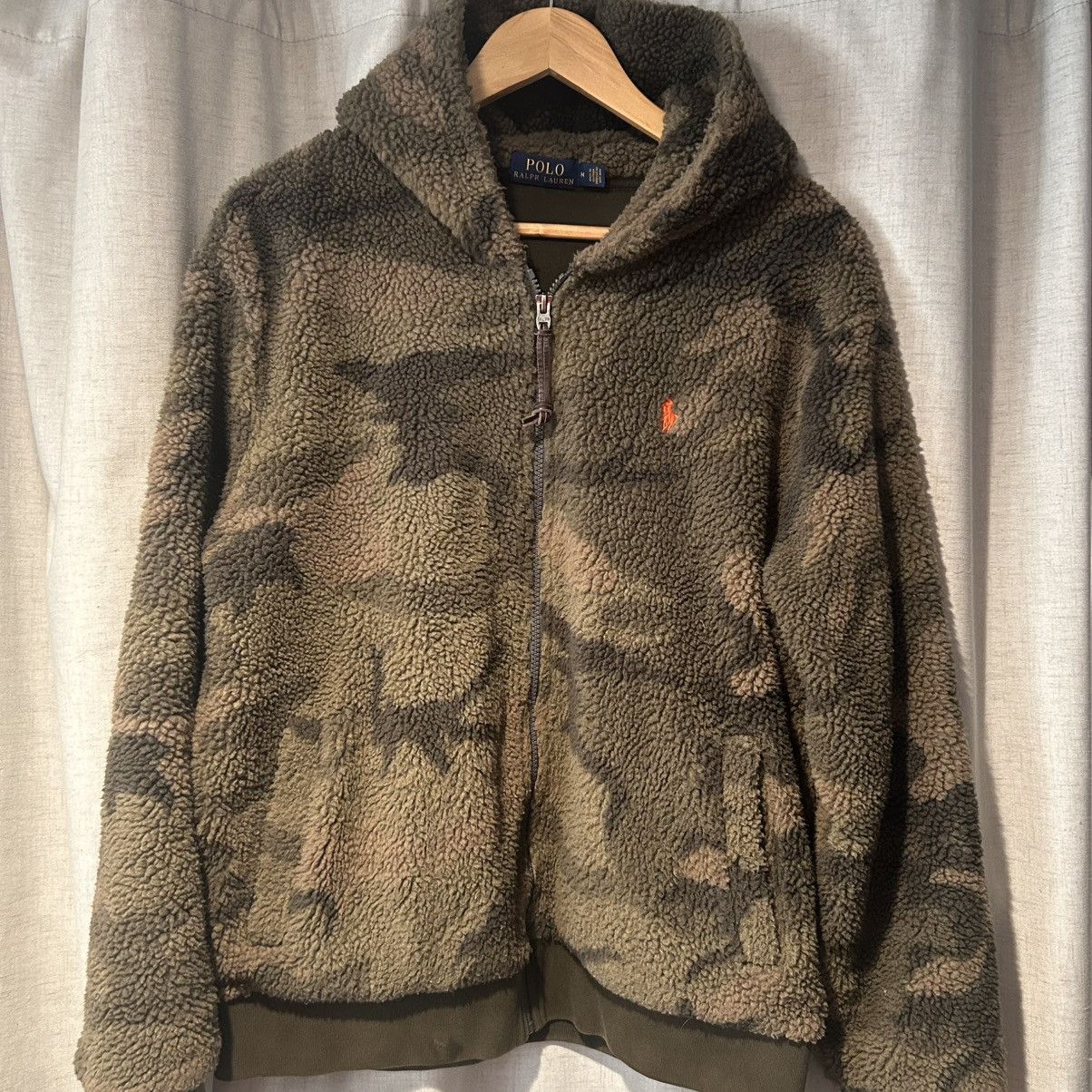 Polo Ralph Lauren Ralph Lauren Polo Full Zip Camo Fleece hooded 