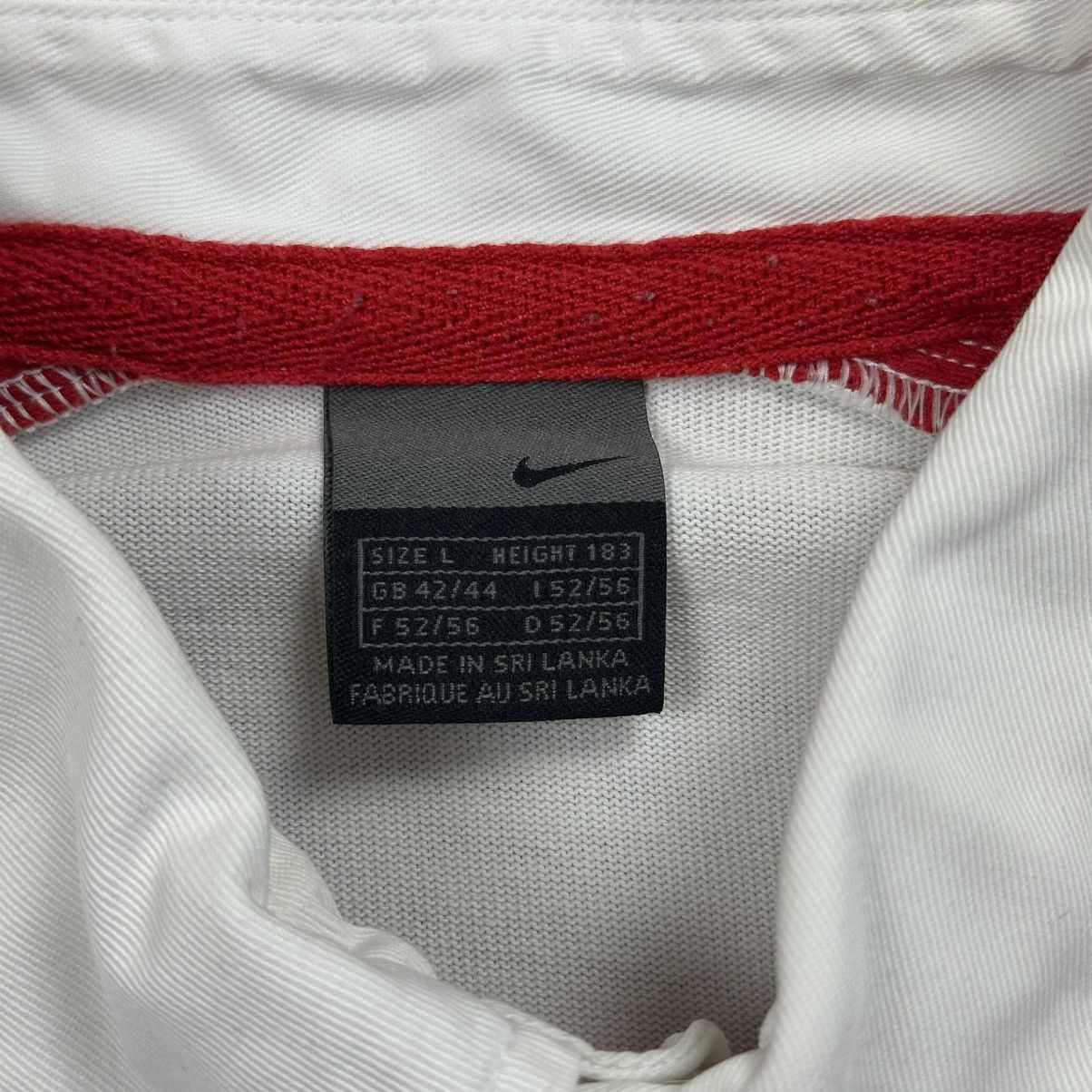 Nike Vintage England Rugby World Cup 2003 Nike Home Long Sleeve L Size US L / EU 52-54 / 3 - 3 Thumbnail