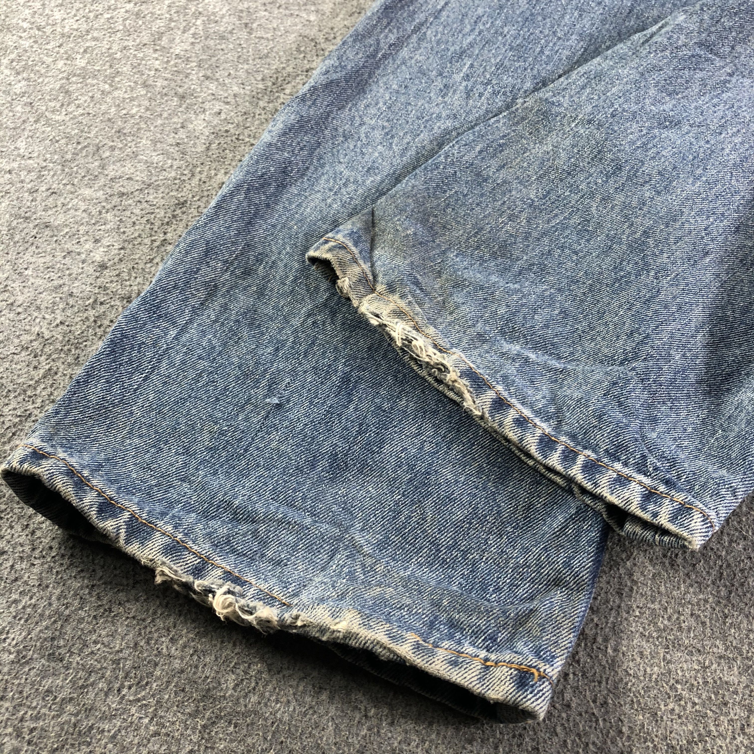 Levi's Vintage Blue Wash Levis 516 Jeans-J4249 Size US 39 - 6 Thumbnail