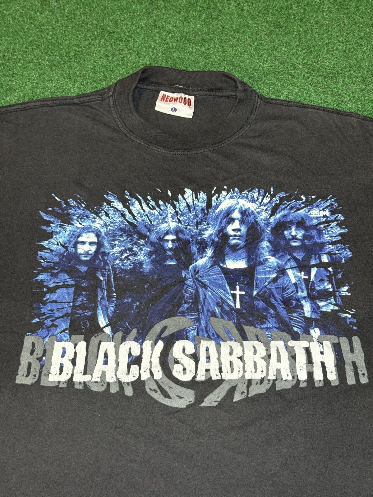 Band Tees × Vintage Vintage 90s Black Sabbath Ozzy Heavy Metal Lrg Band T Shirt Size US L / EU 52-54 / 3 - 2 Thumbnail