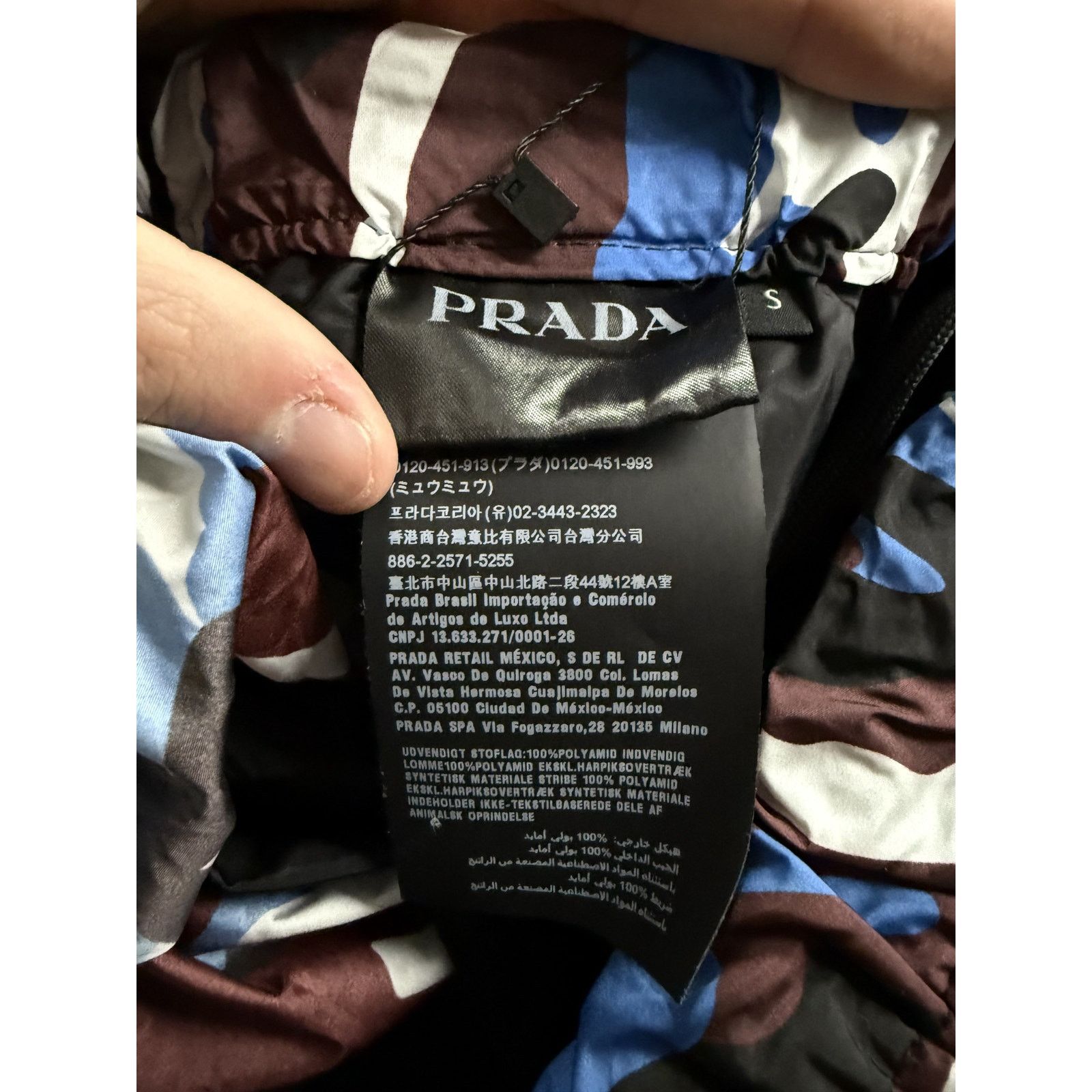 Prada Prada Camo Blue Track Pants Used Small Size US 28 / EU 44 - 6 Thumbnail