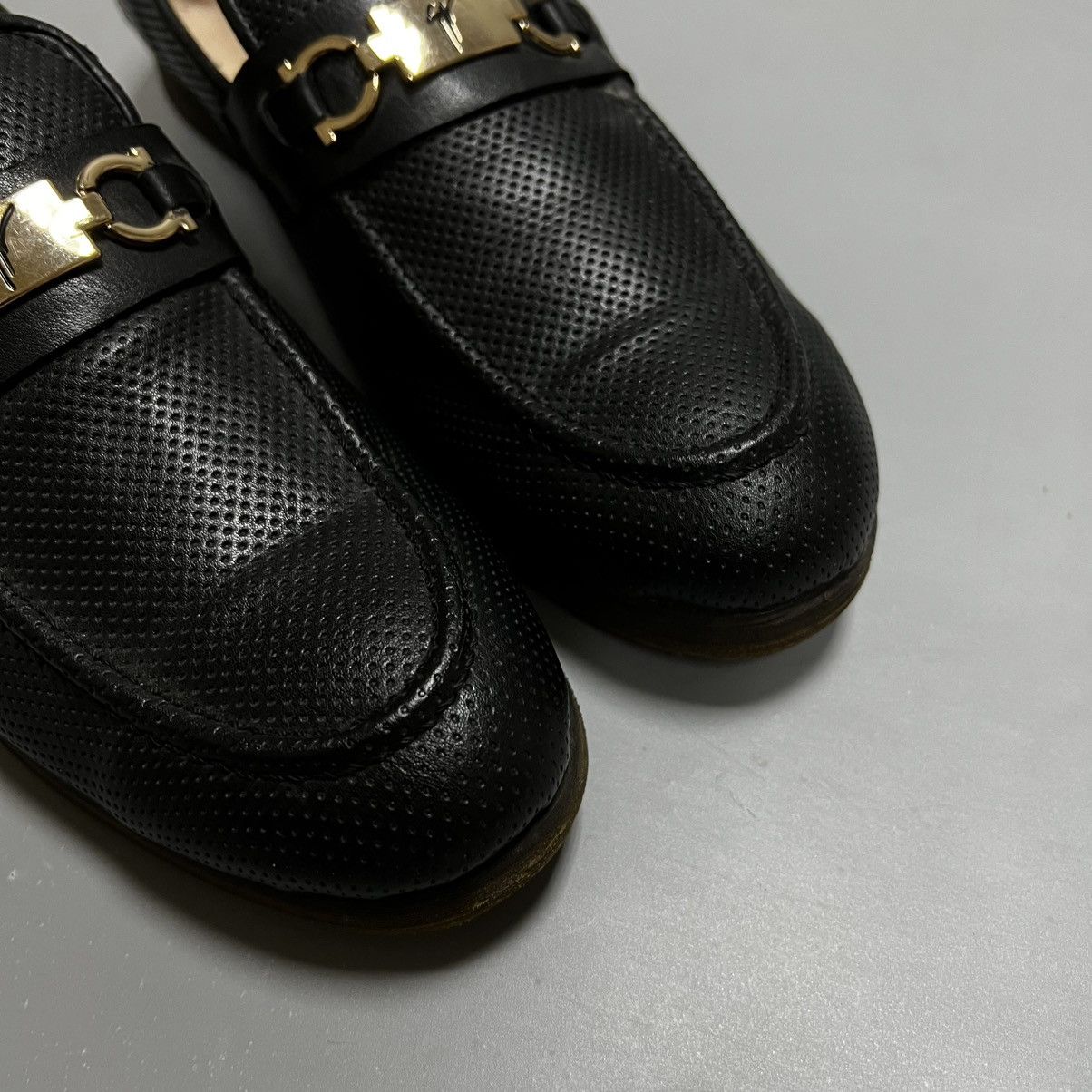 Giuseppe Zanotti Giuseppe Zanotti Leather Slip-on Black Shoes Size US 7 / EU 40 - 9 Thumbnail