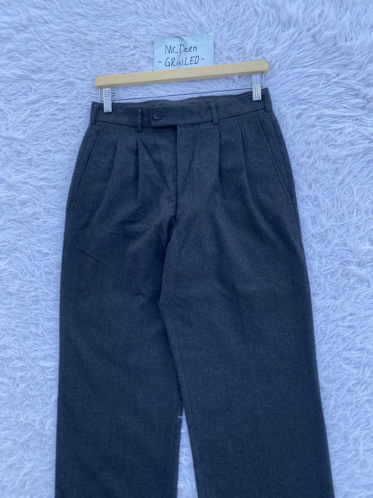 Comme des Garcons Rare Vintage Comme Des Garcons Homme Wool Pants Size US 28 / EU 44 - 7 Thumbnail