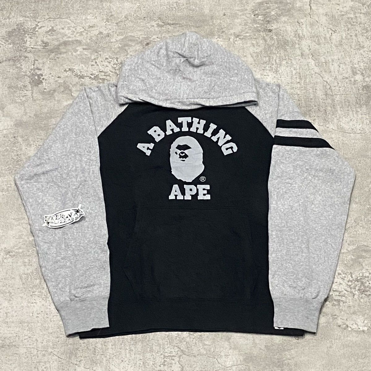 Bape Bape Mad Face College Logo Hoodie Japan Exclusive Size US L / EU 52-54 / 3 - 1 Thumbnail