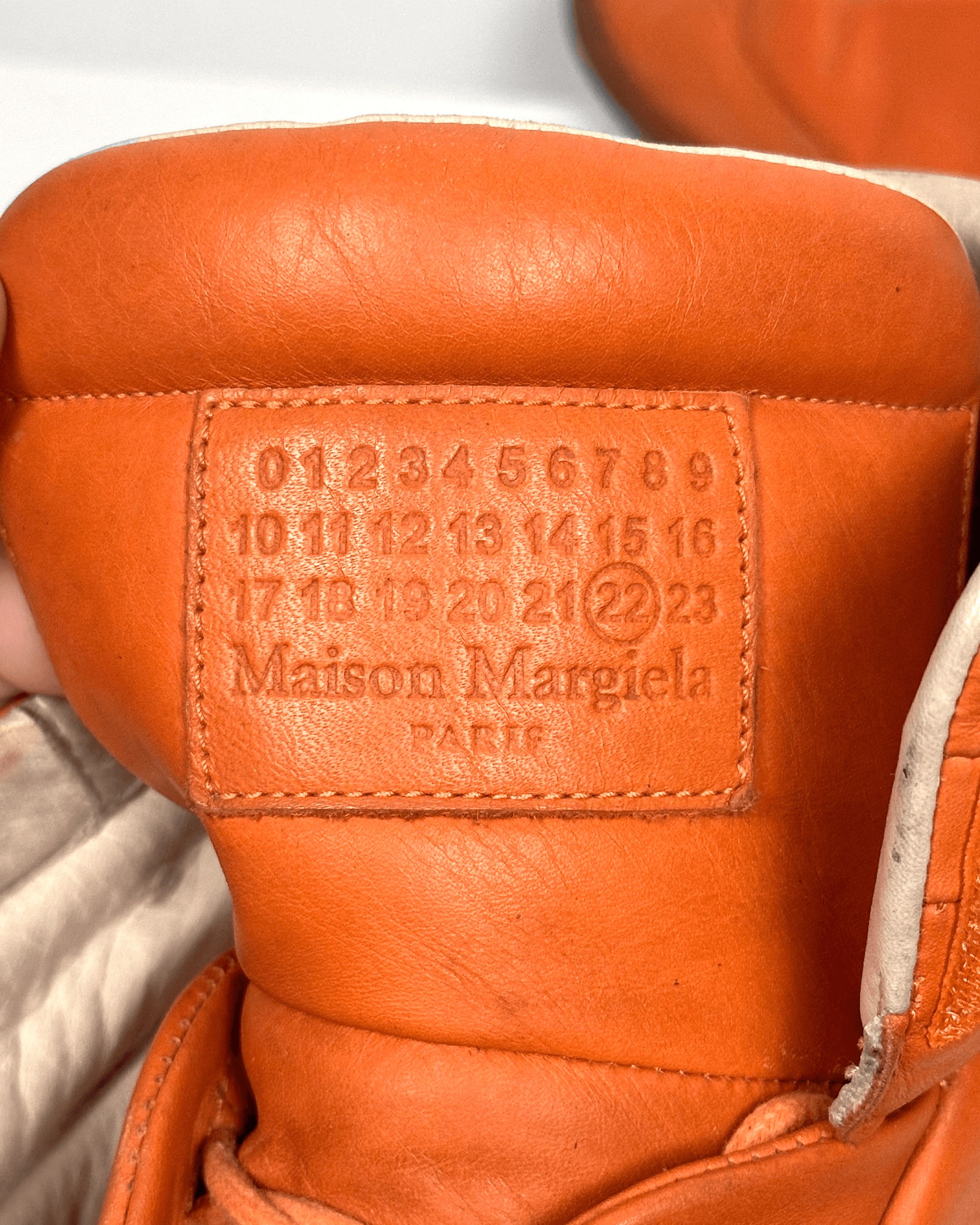 Maison Margiela Maison Margiela Future High Orange Sneakers Size US 9.5 / EU 42-43 - 8 Thumbnail