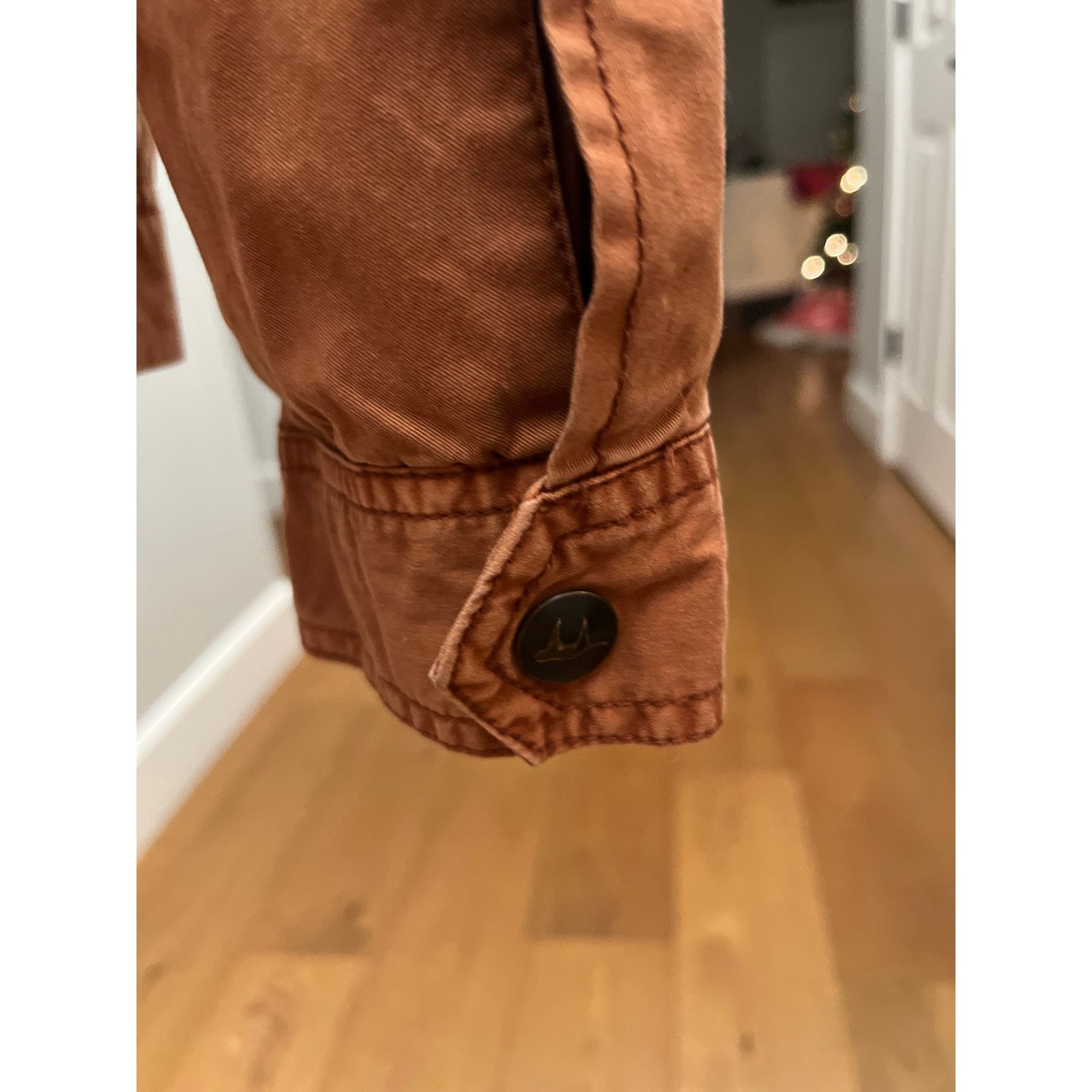 Vintage Mantaray UK Burnt Orange Hooded Utility Jacket Men’s Medium Size US M / EU 48-50 / 2 - 10 Thumbnail