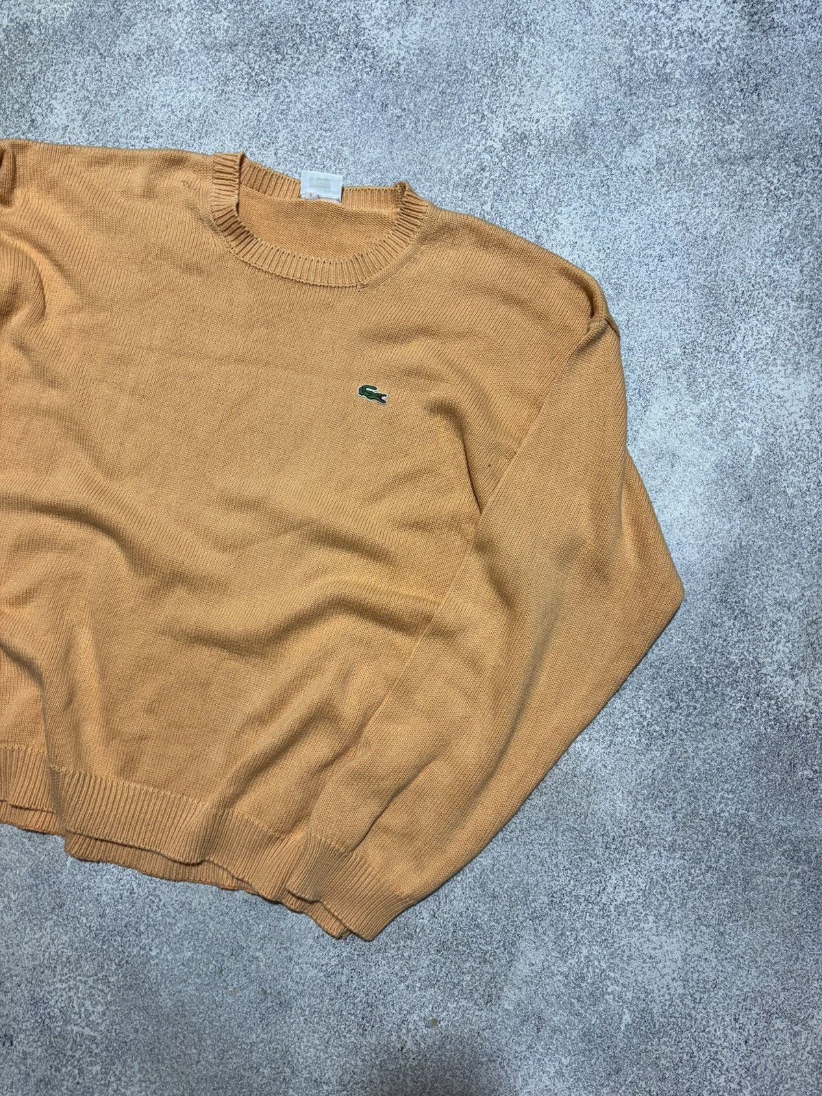 Lacoste × Vintage Lacoste Vintage Sweater Orange Mens size XXL Size US XXL / EU 58 / 5 - 2 Thumbnail