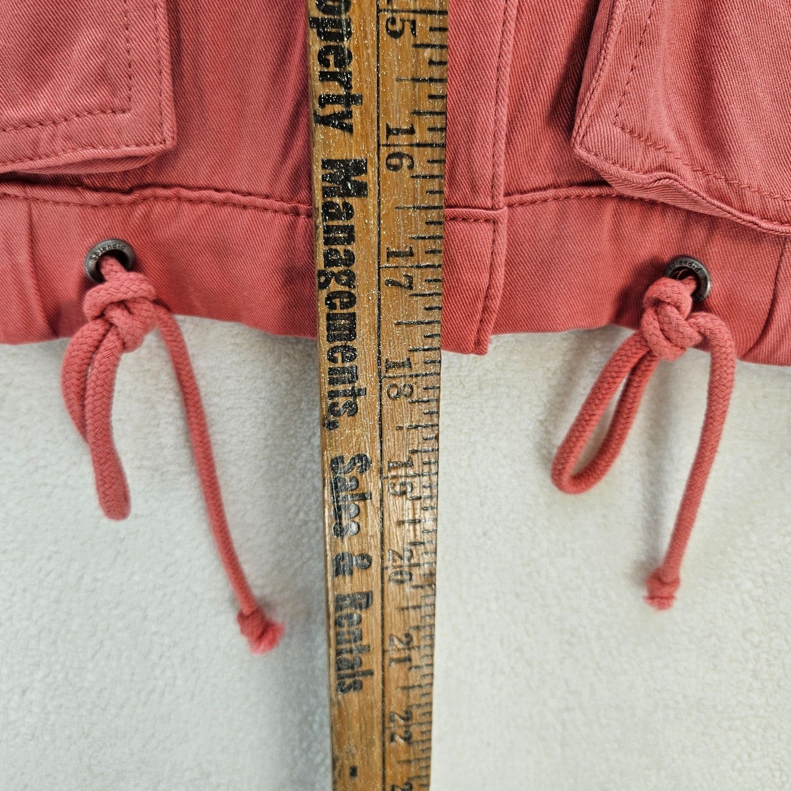 Splendid SPENDID WOMEN'S XS MISS AMERICA JACKET SUPER SOFT RED PINK Size XS / US 0-2 / IT 36-38 - 5 Thumbnail