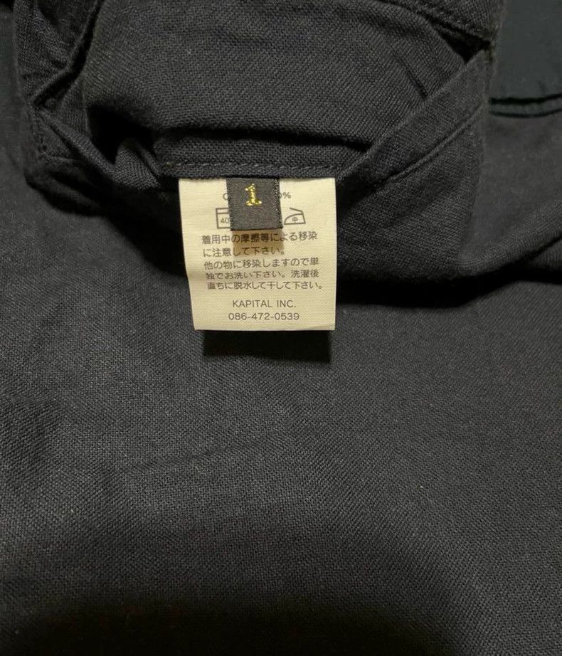 Kapital Kapital Size1 Color-blocking stacked gear design tie-up pan Size US 27 - 7 Thumbnail