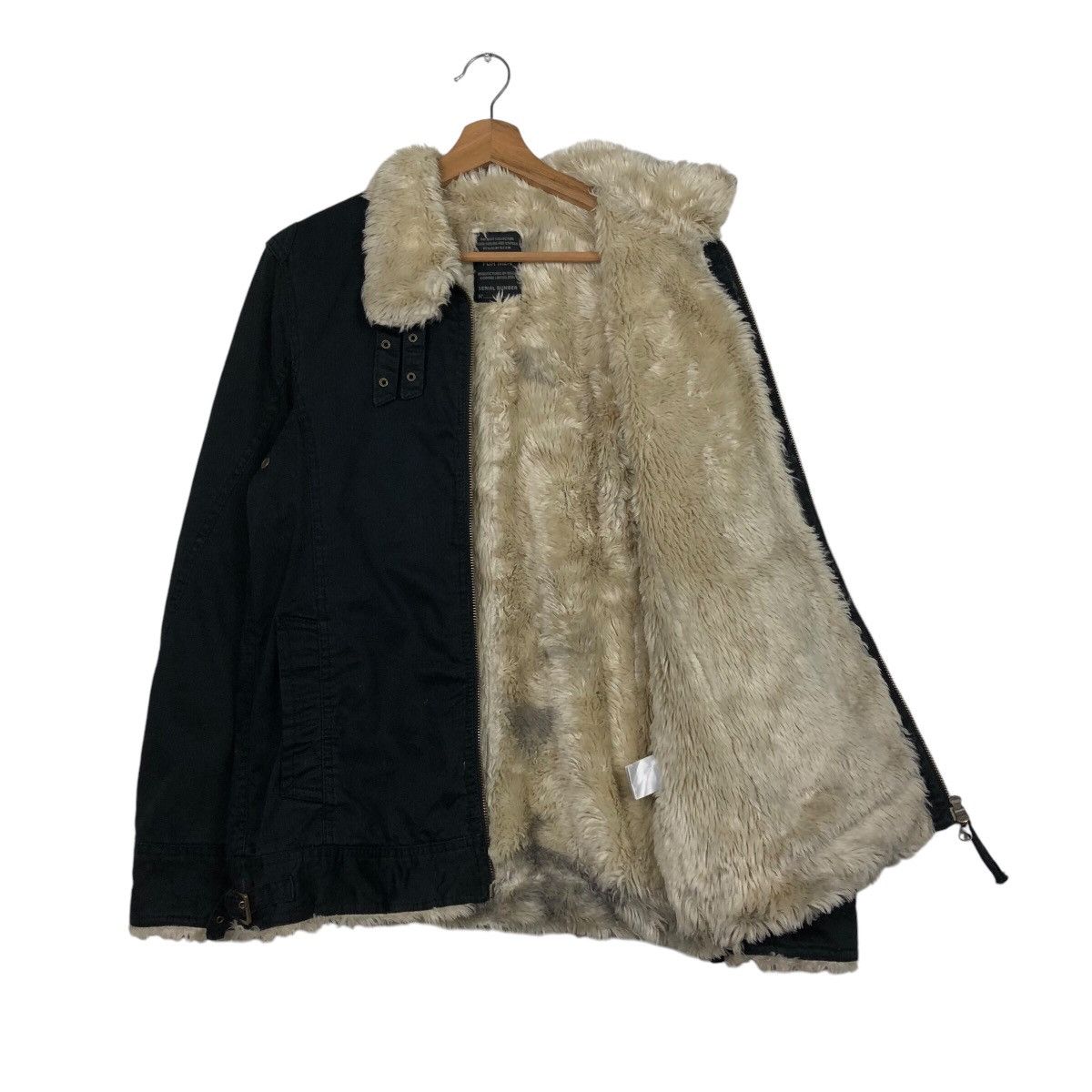 Issey Miyake 📌Vintage Heavy Jacket Biker Nicole For Men Fur Blanket Size US M / EU 48-50 / 2 - 12 Thumbnail
