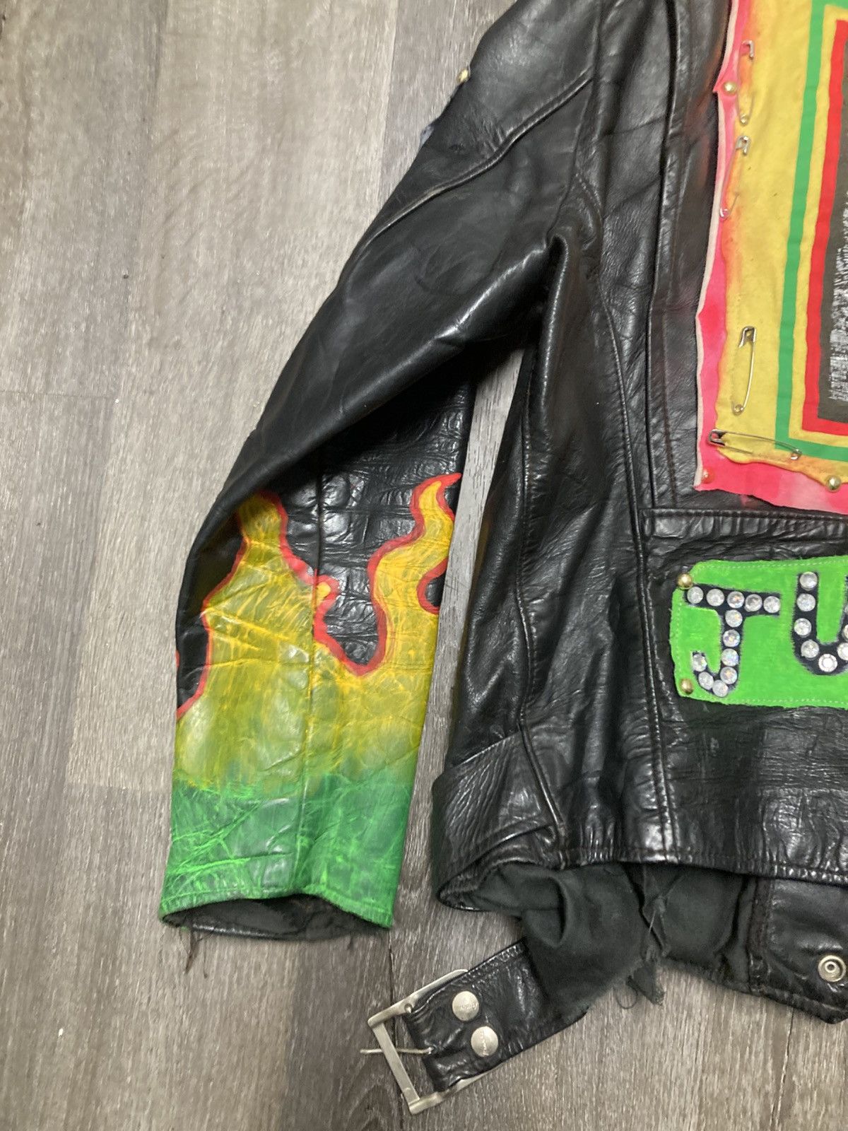 Bob Marley Bad Brains Bob Marley Rasta vintage biker Size US XS / EU 42 / 0 - 3 Thumbnail