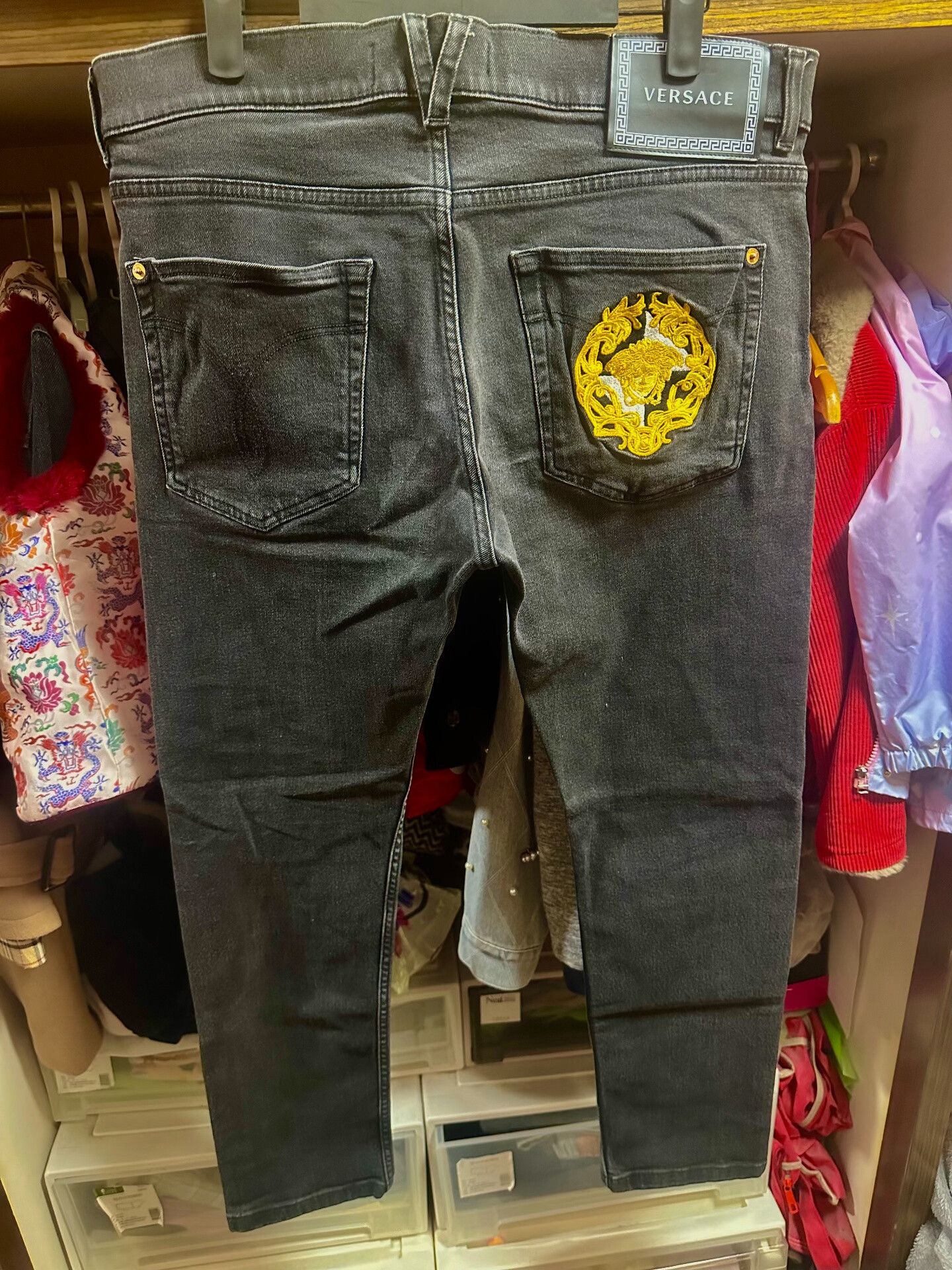 Versace Versace High-End Show Jeans Size US 36 / EU 52 - 1 Thumbnail