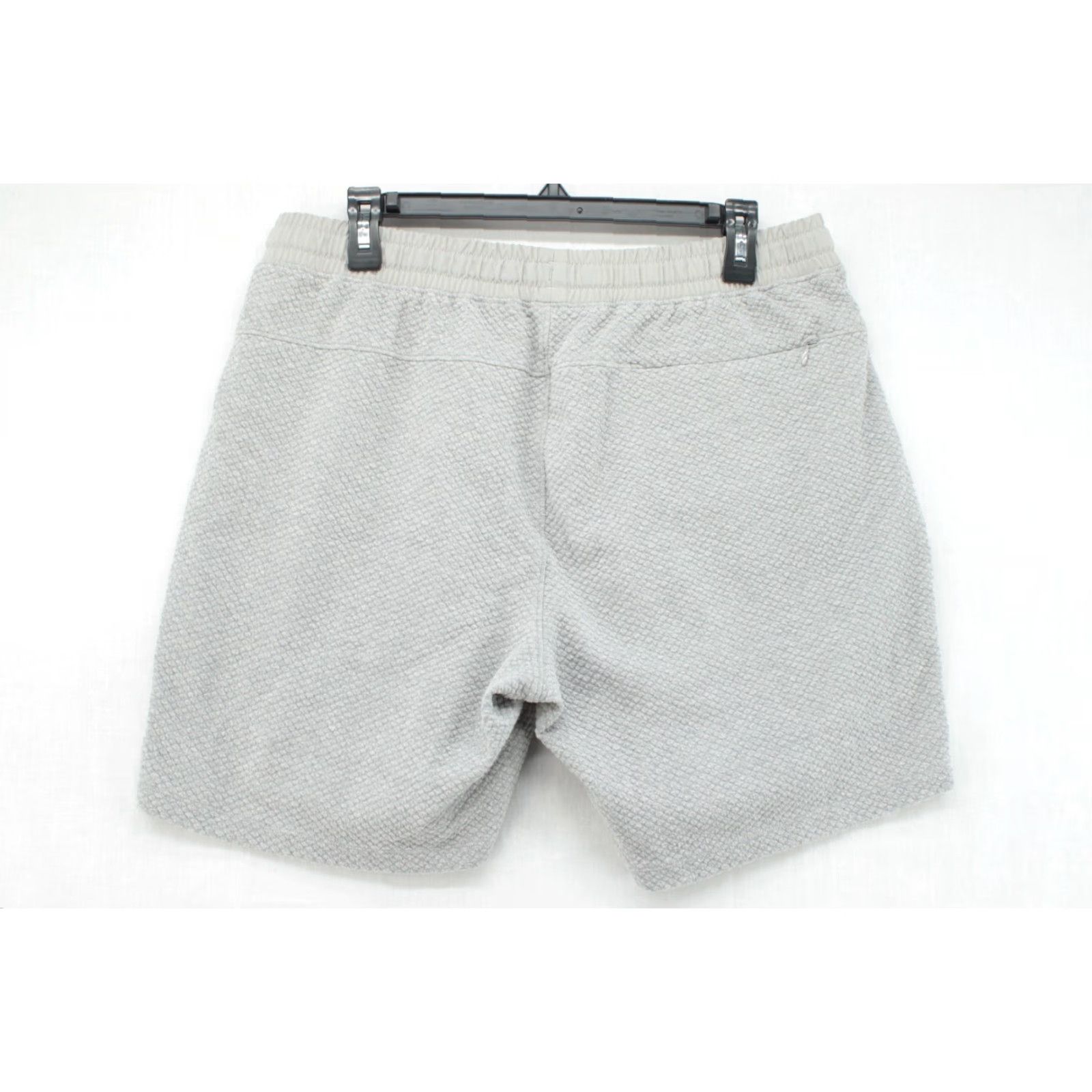 Vintage Bear Bottom Shorts Men's Large Gray 7” Stretchy Drawstring Sweat Active Comfy Size US 33 - 2 Thumbnail