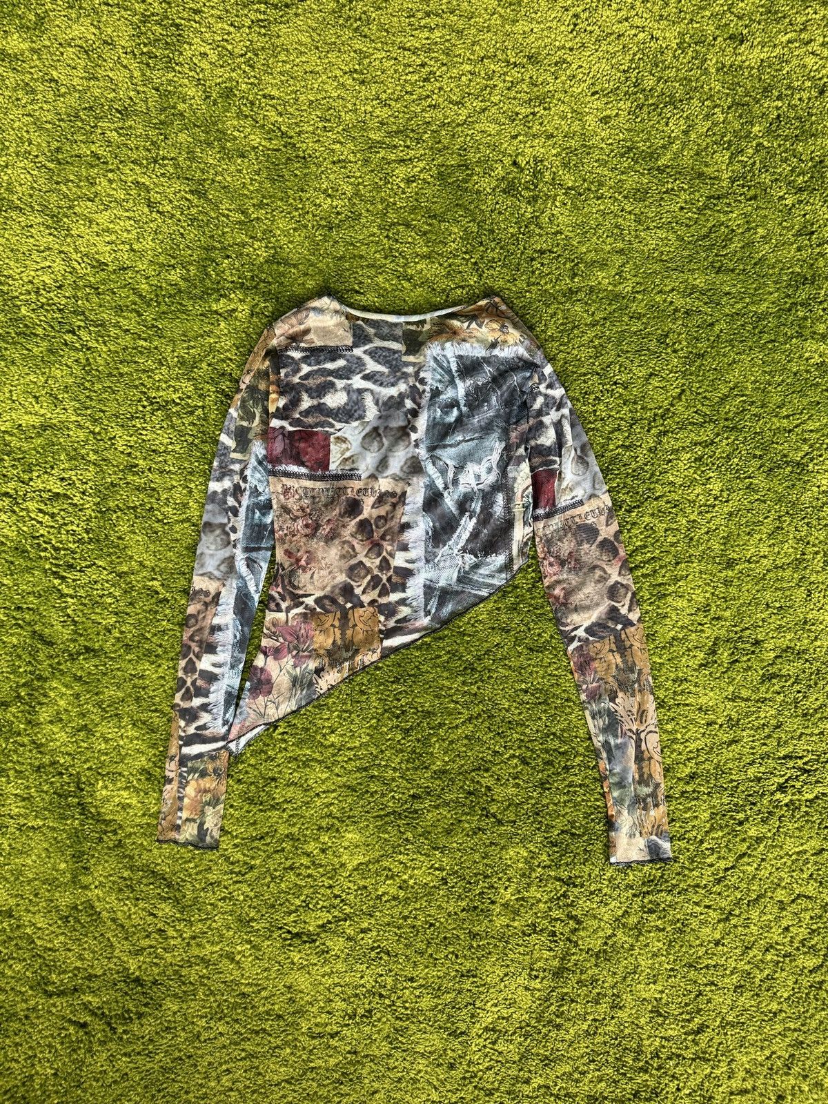 Vintage Y2K vintage mesh opium Gaultier style longsleeve Size M / US 6-8 / IT 42-44 - 5 Thumbnail