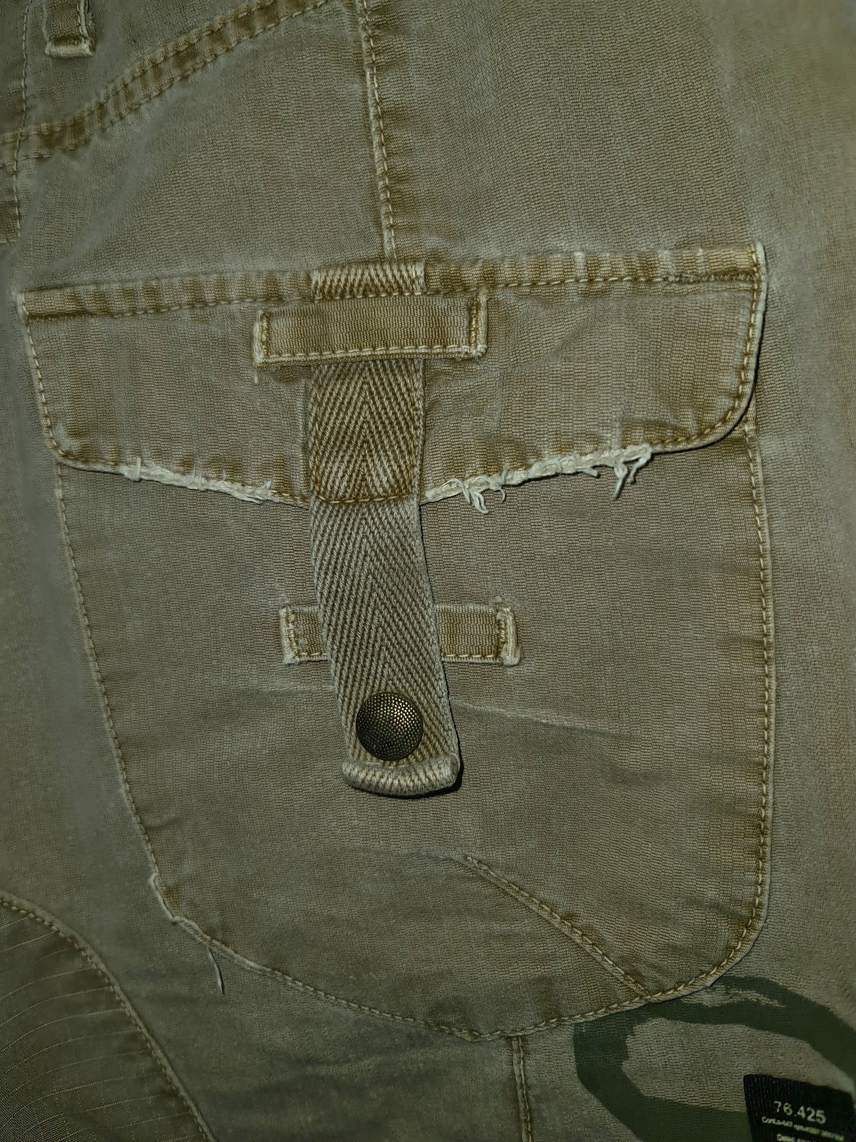 Vintage Vintage Y2K Next Baggy Military Cargo Pants Size US 34 / EU 50 - 6 Thumbnail