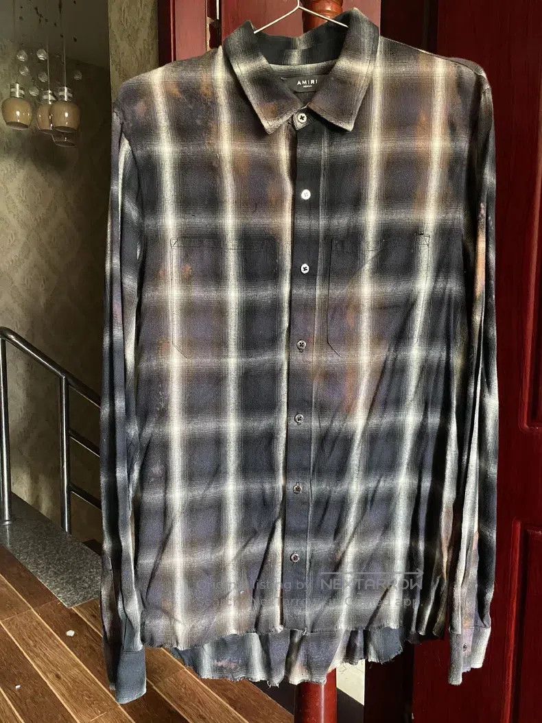 Amiri Amiri First-generation purple rendering shirt Size US M / EU 48-50 / 2 - 1 Thumbnail