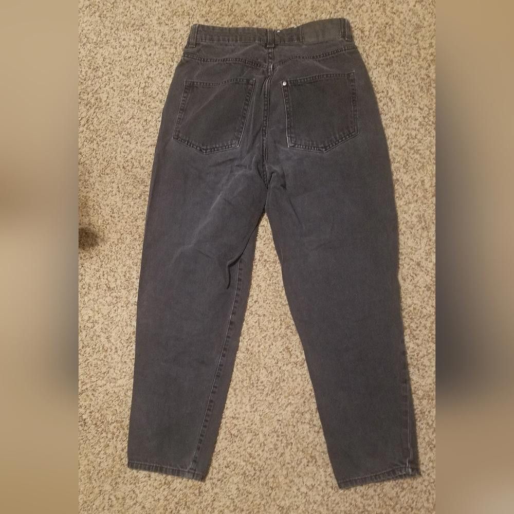H&M H & M Black Denim Mom Jeans Size 4 Size 27" / US 4 / IT 40 - 3 Thumbnail