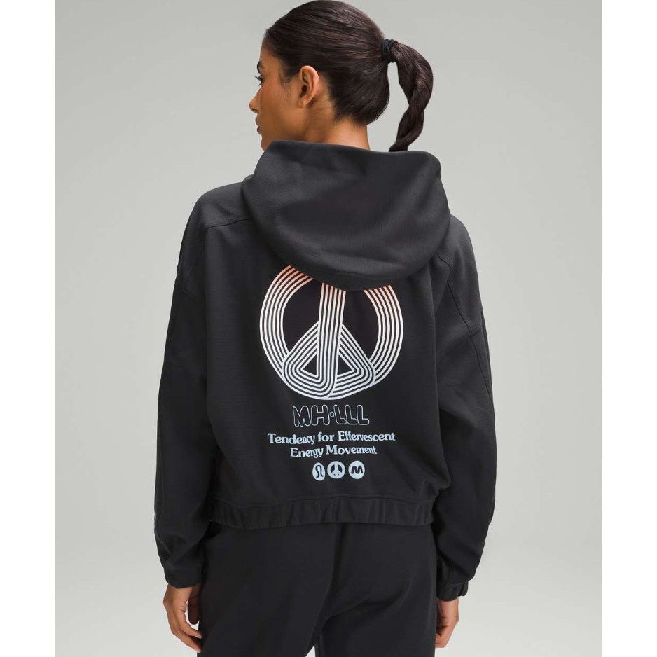 Lululemon Lululemon x Madhappy Relaxed Cropped Hoodie - Black - Size 6 Size M / US 6-8 / IT 42-44 - 2 Thumbnail