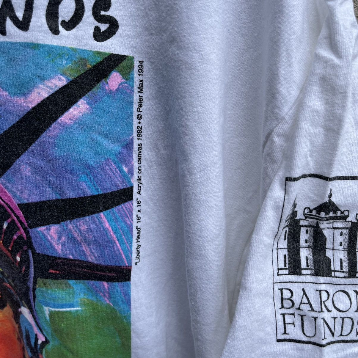 Arts & Science Vintage 90s PETERMAX Baron Funds photo art tee neomax Size US XL / EU 56 / 4 - 4 Thumbnail