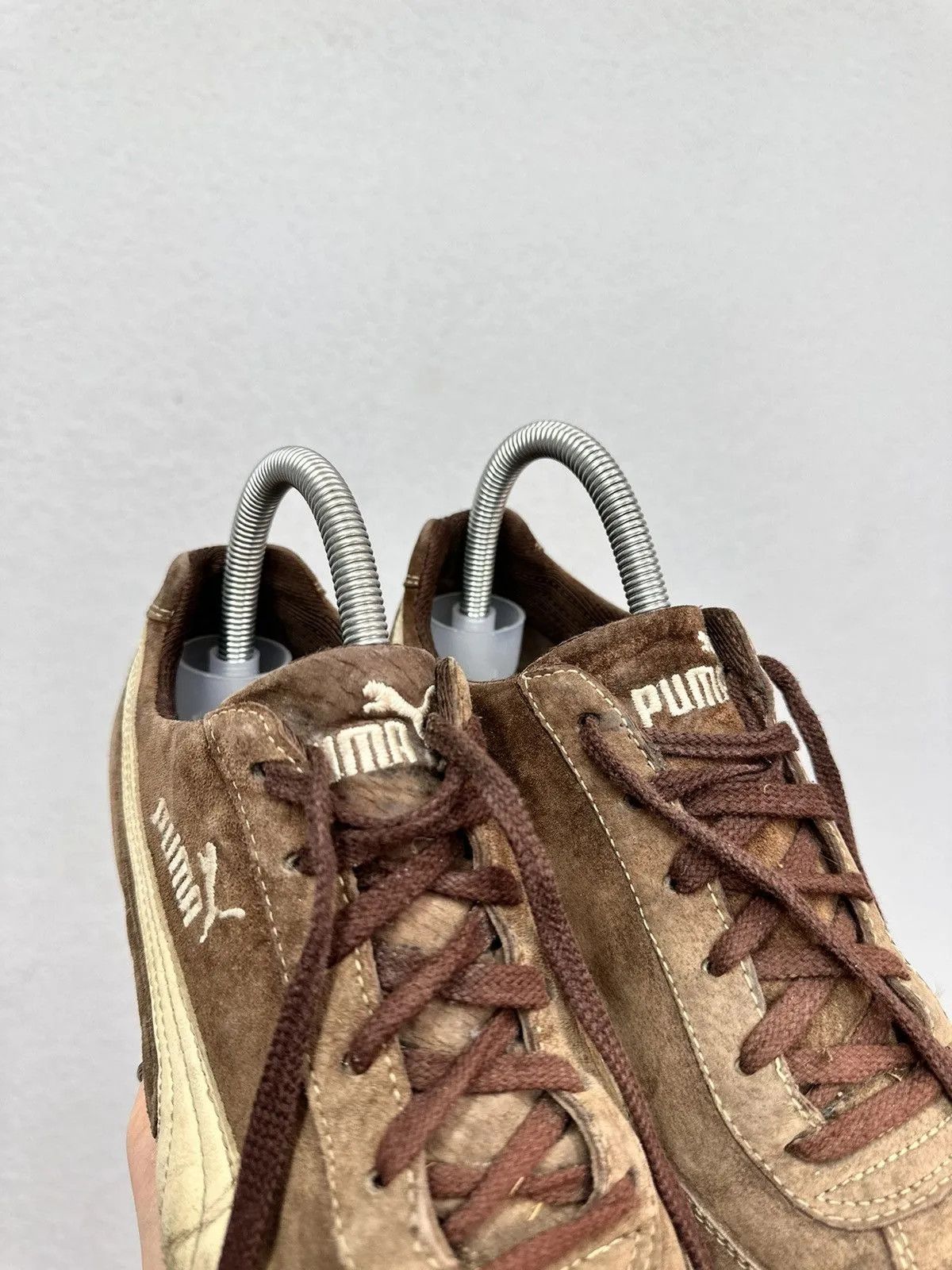 Vintage Vintage Puma Speed Cat brown Avantgarde Japan Style Y2k Size US 7 / EU 40 - 6 Thumbnail