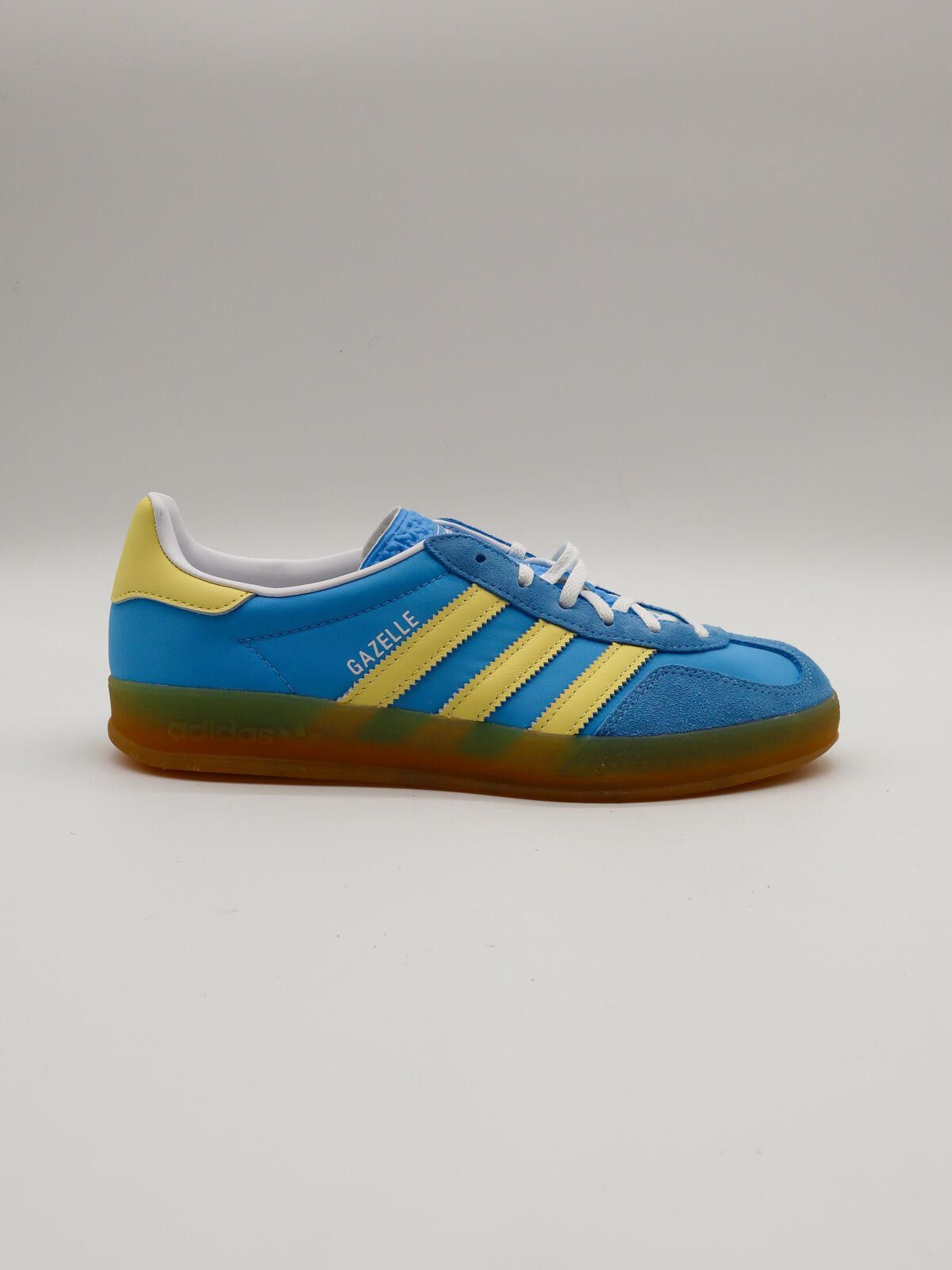 Adidas adidas Gazelle Indoor - Blue / Yellow - IE2960 – Size 7.5 Size US 8.5 / EU 41-42 - 5 Thumbnail