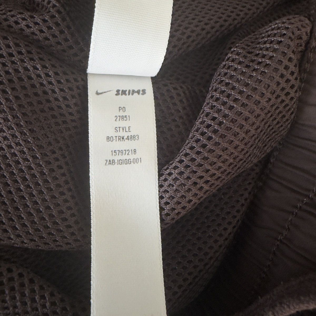 Nike Nike Skims Track Pants Burgundy Large 🚫READ DESCRIPTION🚫 Size US 34 / EU 50 - 8 Thumbnail