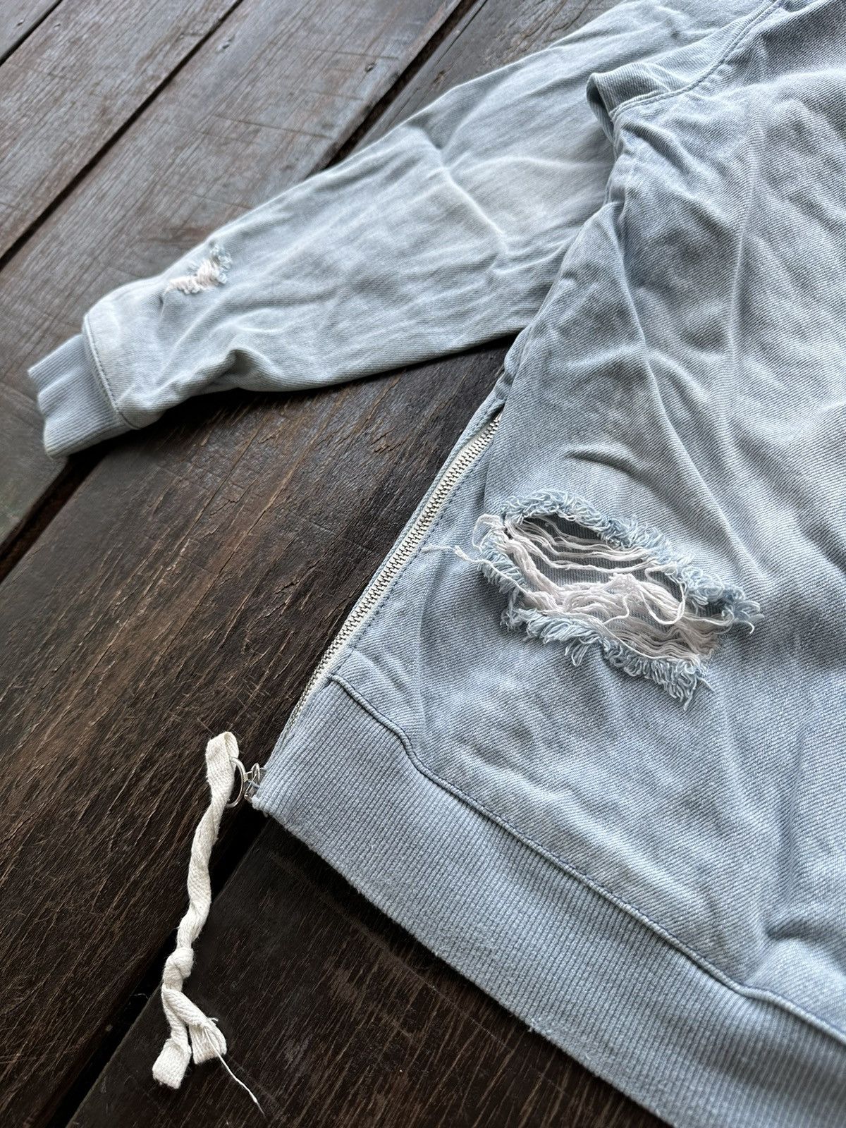 Zara Zara Man Distressed Denim Size US L / EU 52-54 / 3 - 10 Thumbnail