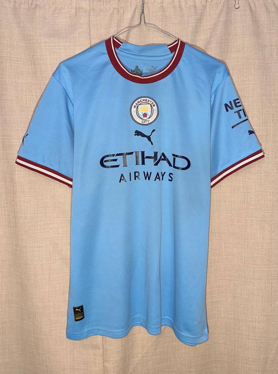 Puma Puma Manchester City Home Football Shirt Jersey 2022 2023 Size US L / EU 52-54 / 3 - 1 Thumbnail