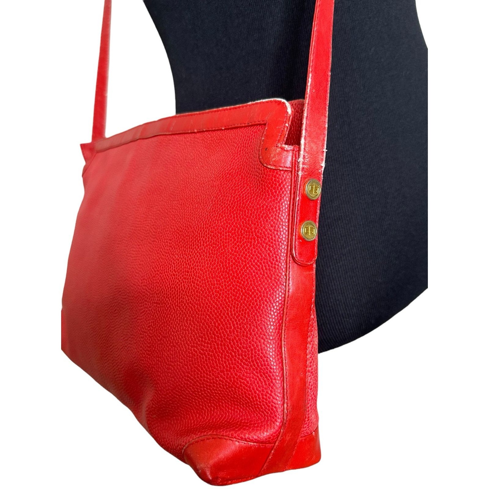 Emilio Pucci Emilio Pucci vintage red leather crossbody purse handbag Size ONE SIZE - 12 Thumbnail