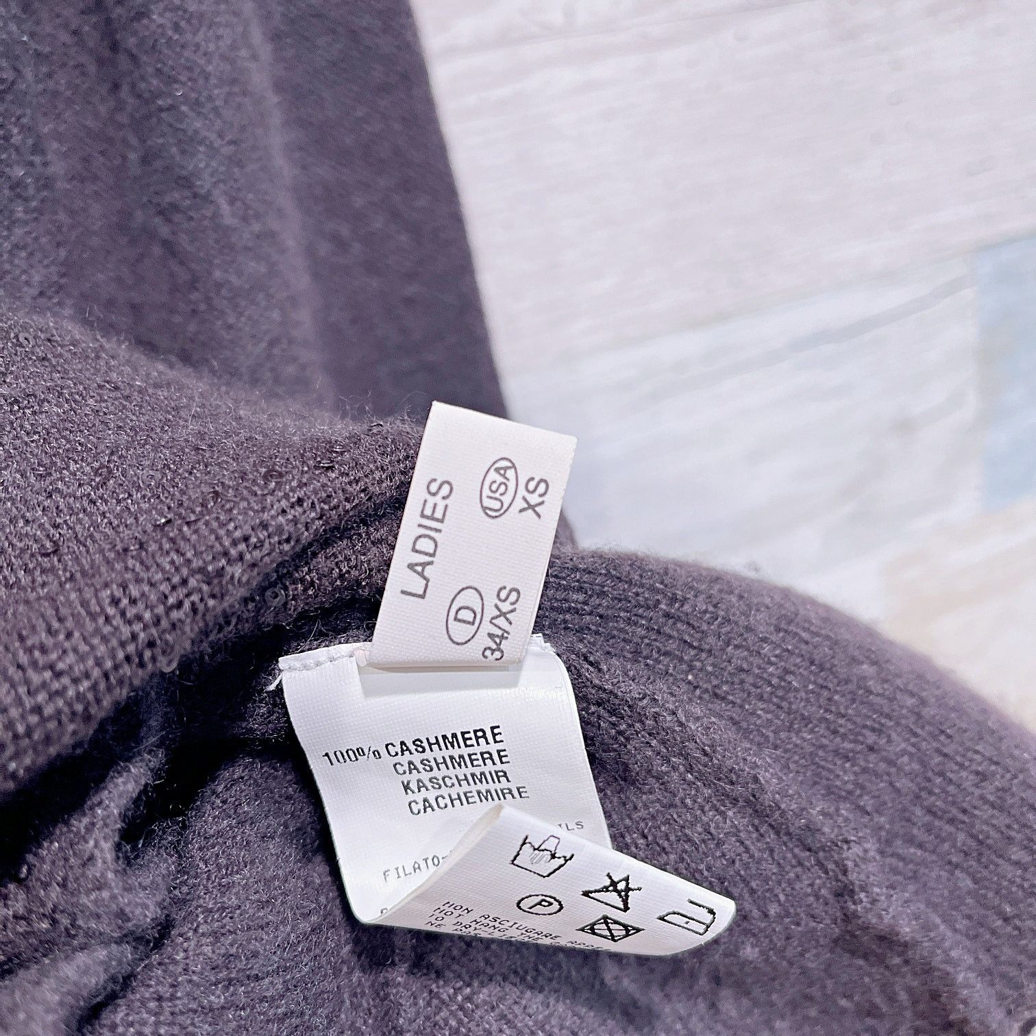 Fabiana Filippi FABIANA FILIPPI 100% Italian Cashmere Sweater Gray Womens XS Size XS / US 0-2 / IT 36-38 - 6 Thumbnail