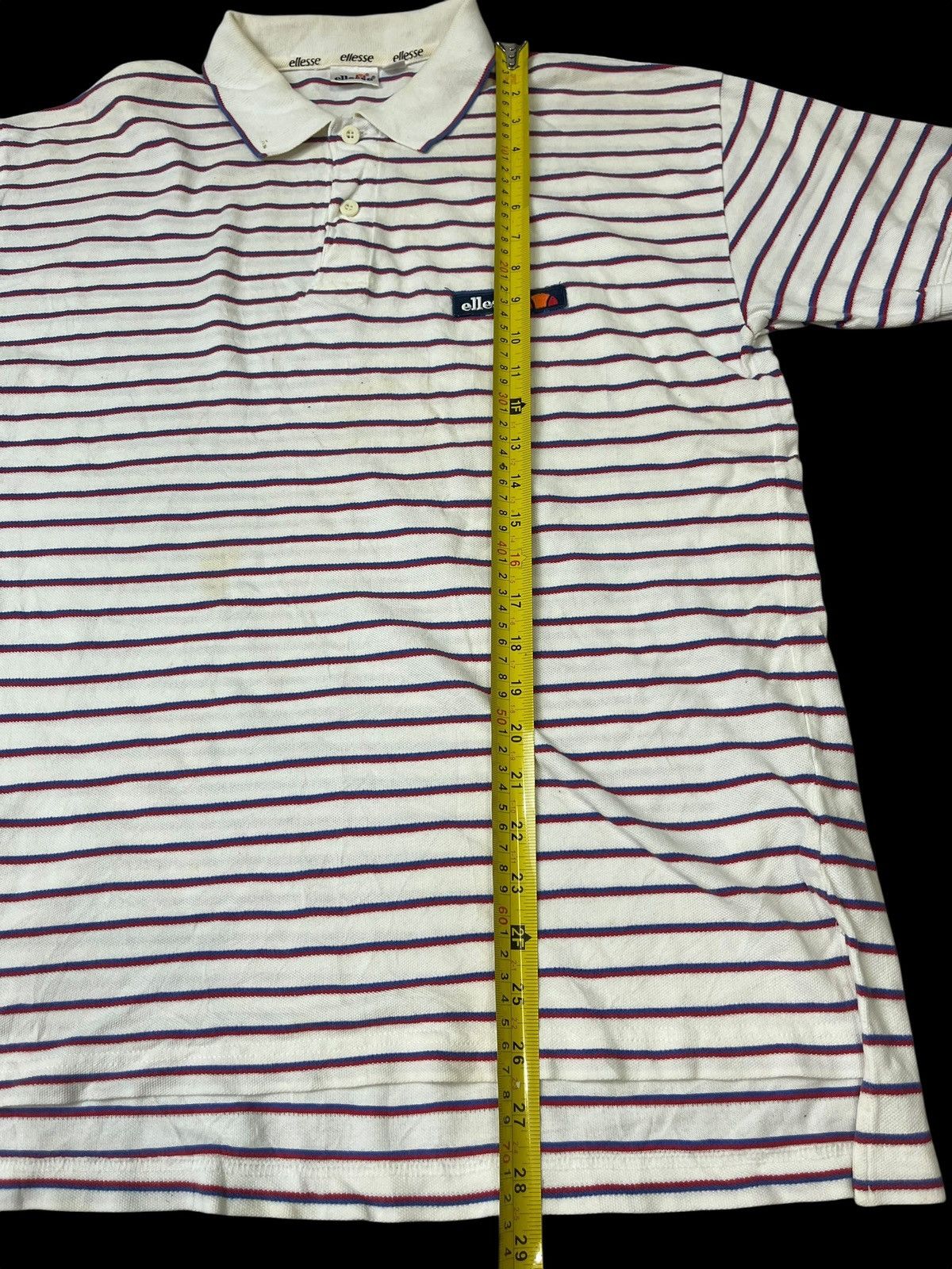 Ellesse Vintage Ellesse Stripe Polo Tee Streetwear Size US L / EU 52-54 / 3 - 7 Thumbnail