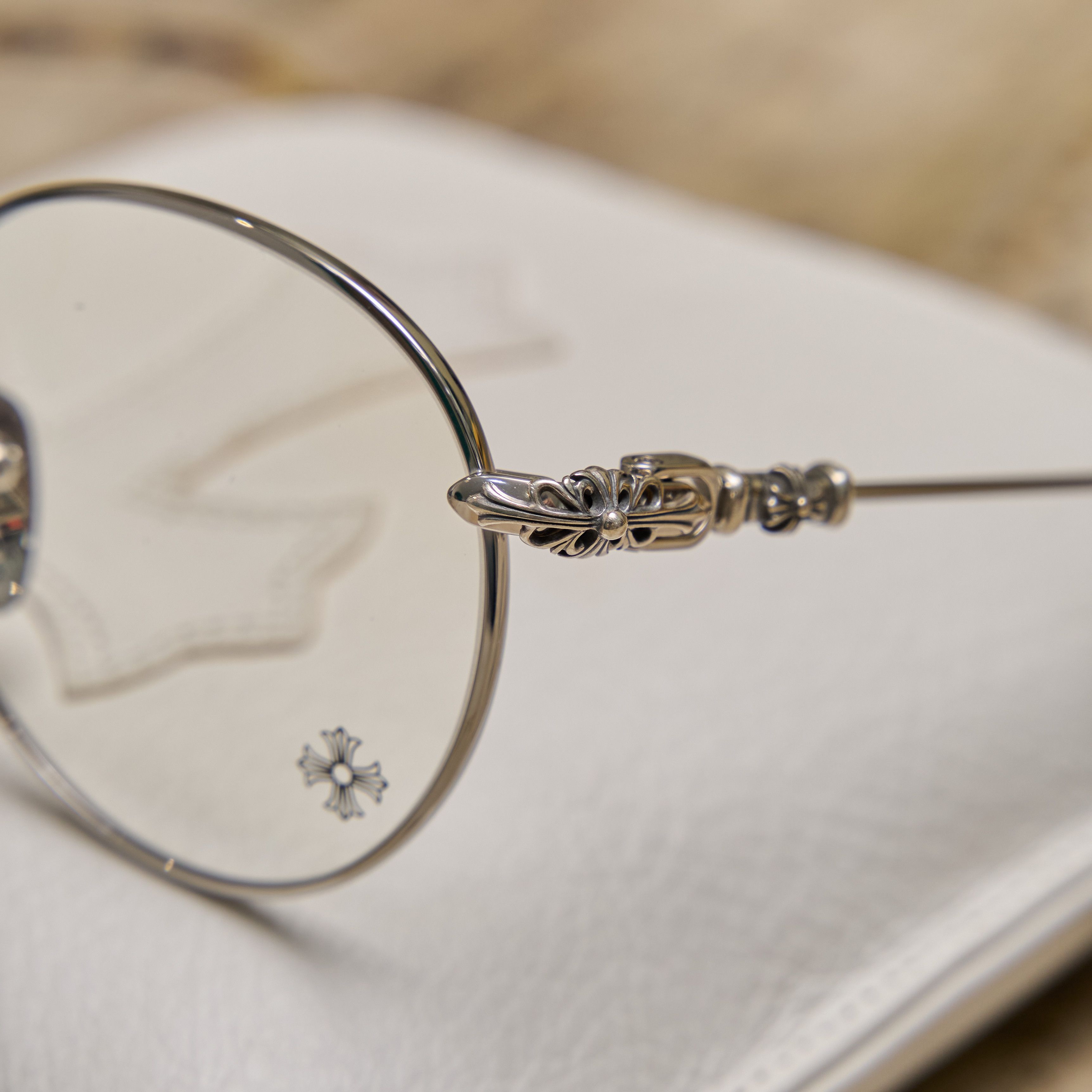 Chrome Hearts CHROME HEARTS BUBBA-A SHINY SILVER/PLASTIC Size ONE SIZE - 3 Thumbnail